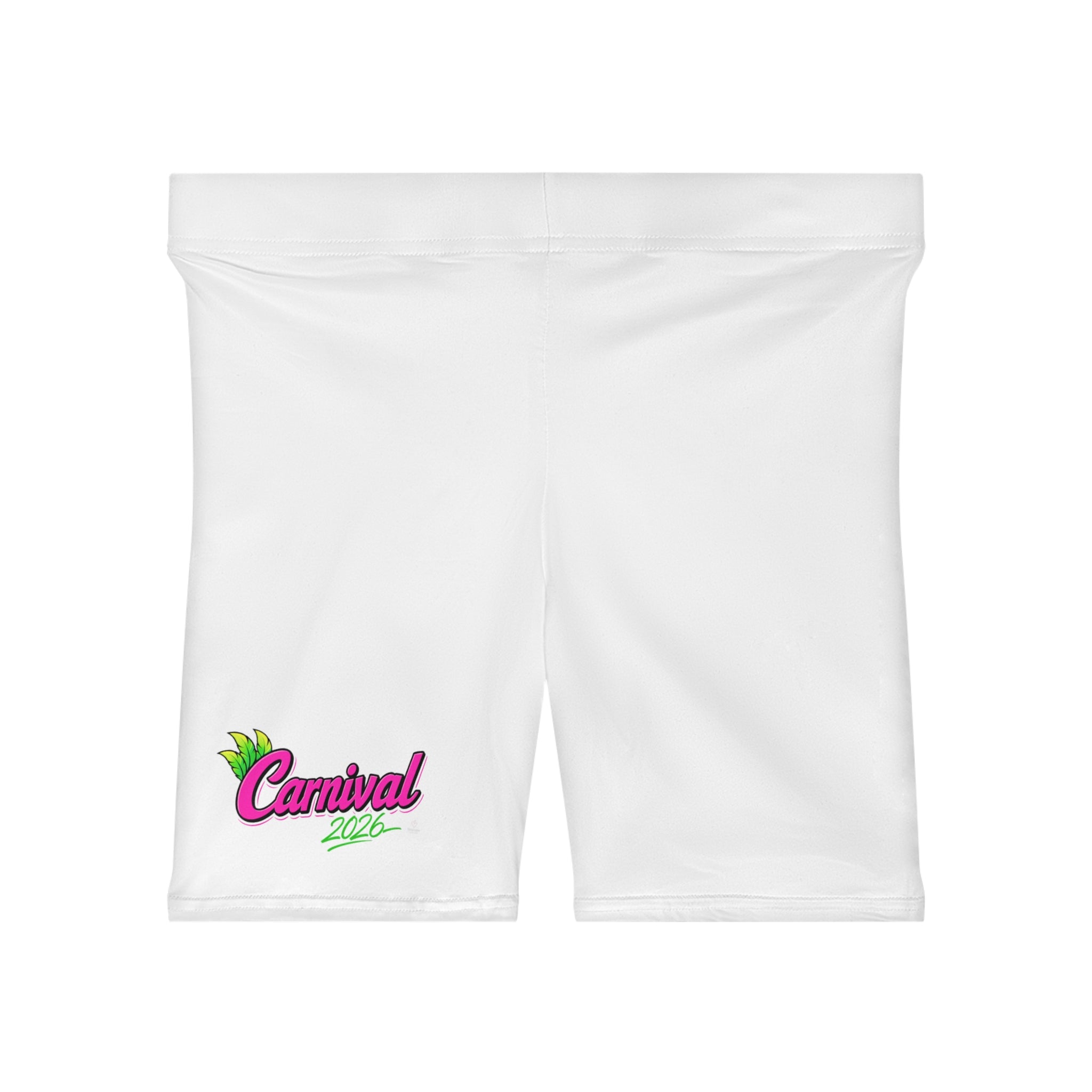Carnival 2026 Women's Biker Shorts | Festival Streetwear Activewear