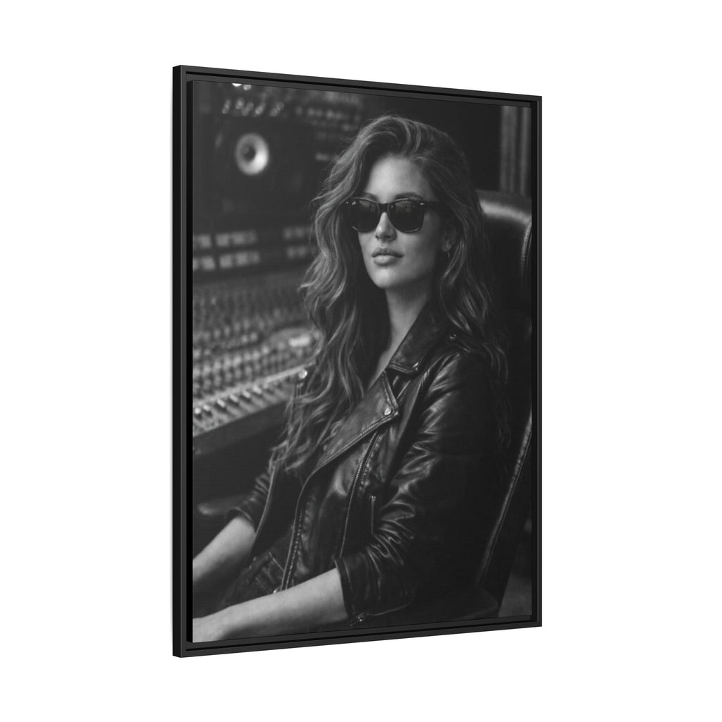 After the Session - An Editoral Black & White Portrait by Relatable Designs