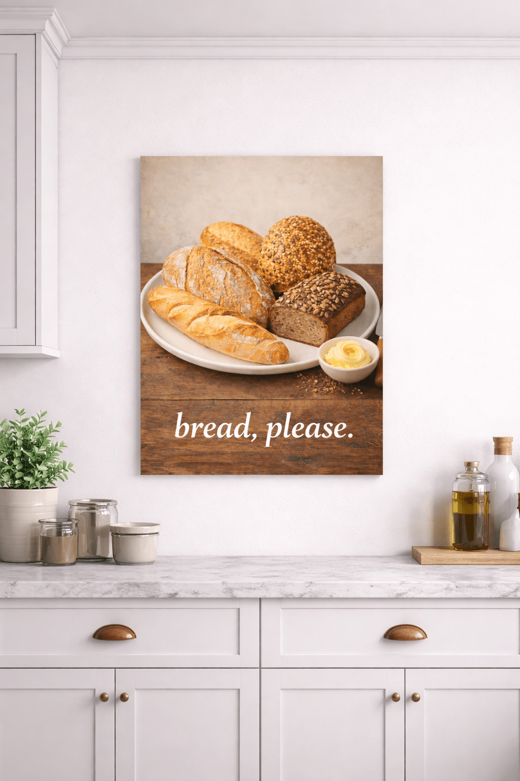 Bread, Please. – Kitchen Art That Speaks by Relatable Designs