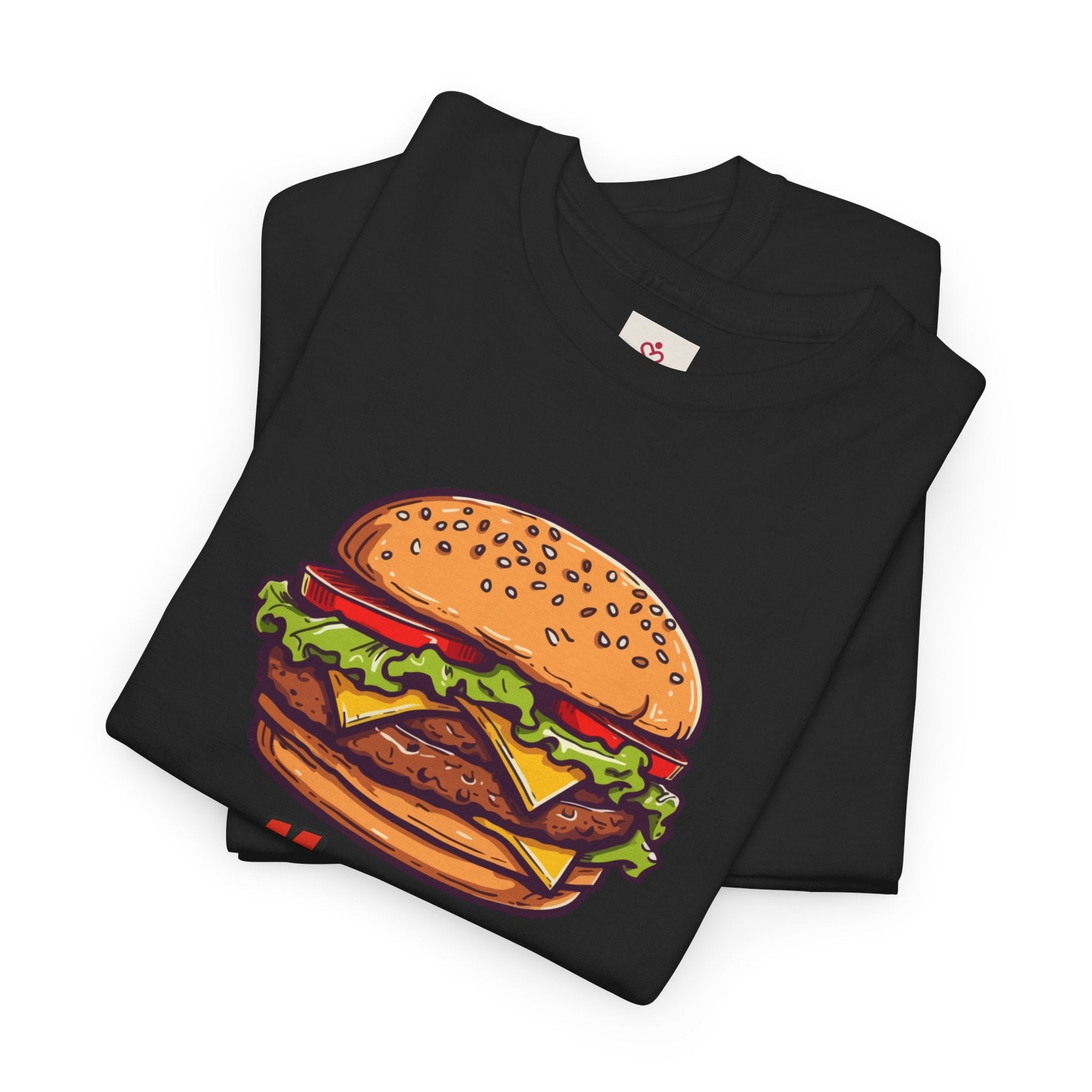 Burger Graphic Tee — Funny Food Shirt That Starts Conversations by Relatable Designs