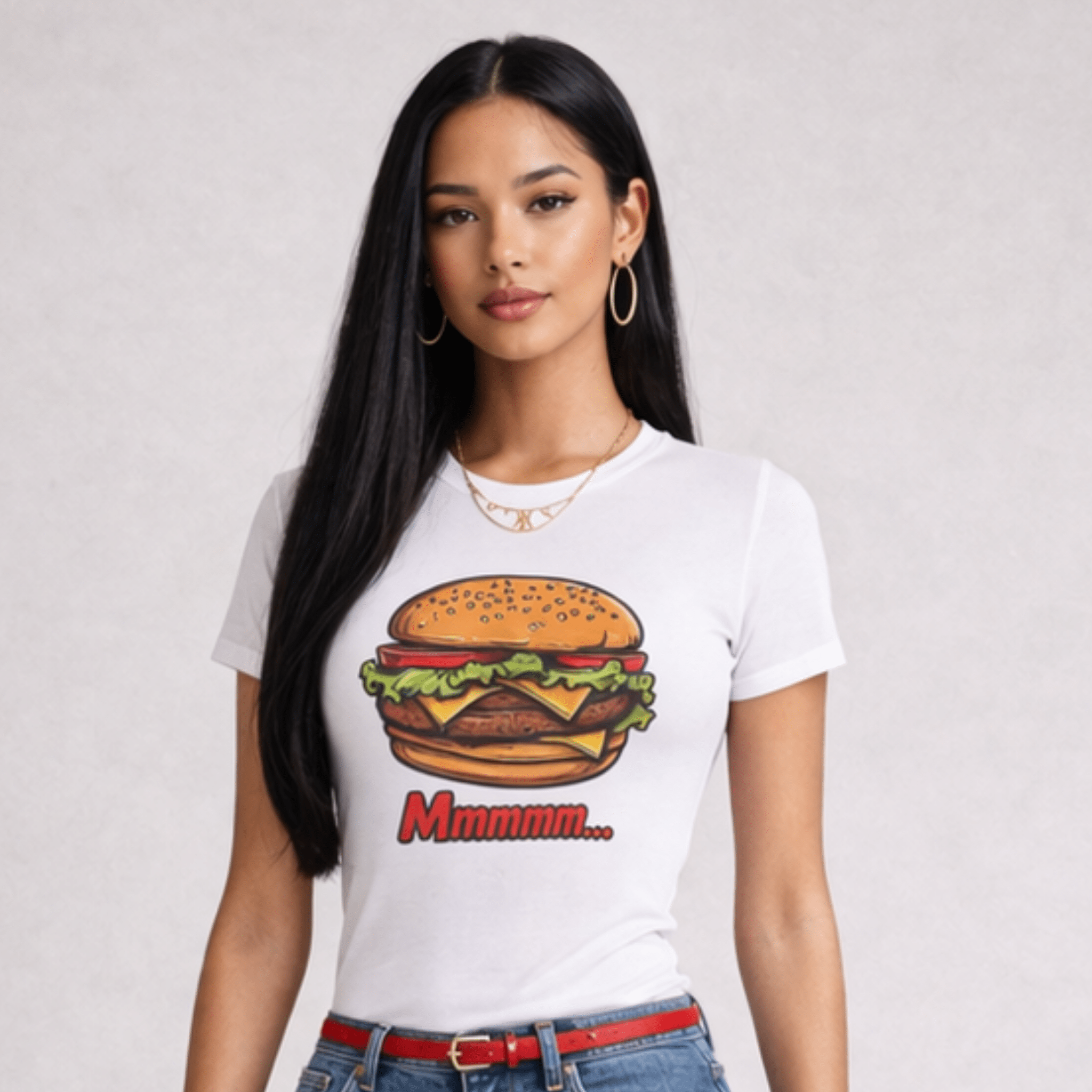 Burger Graphic Tee — Funny Food Shirt That Starts Conversations by Relatable Designs