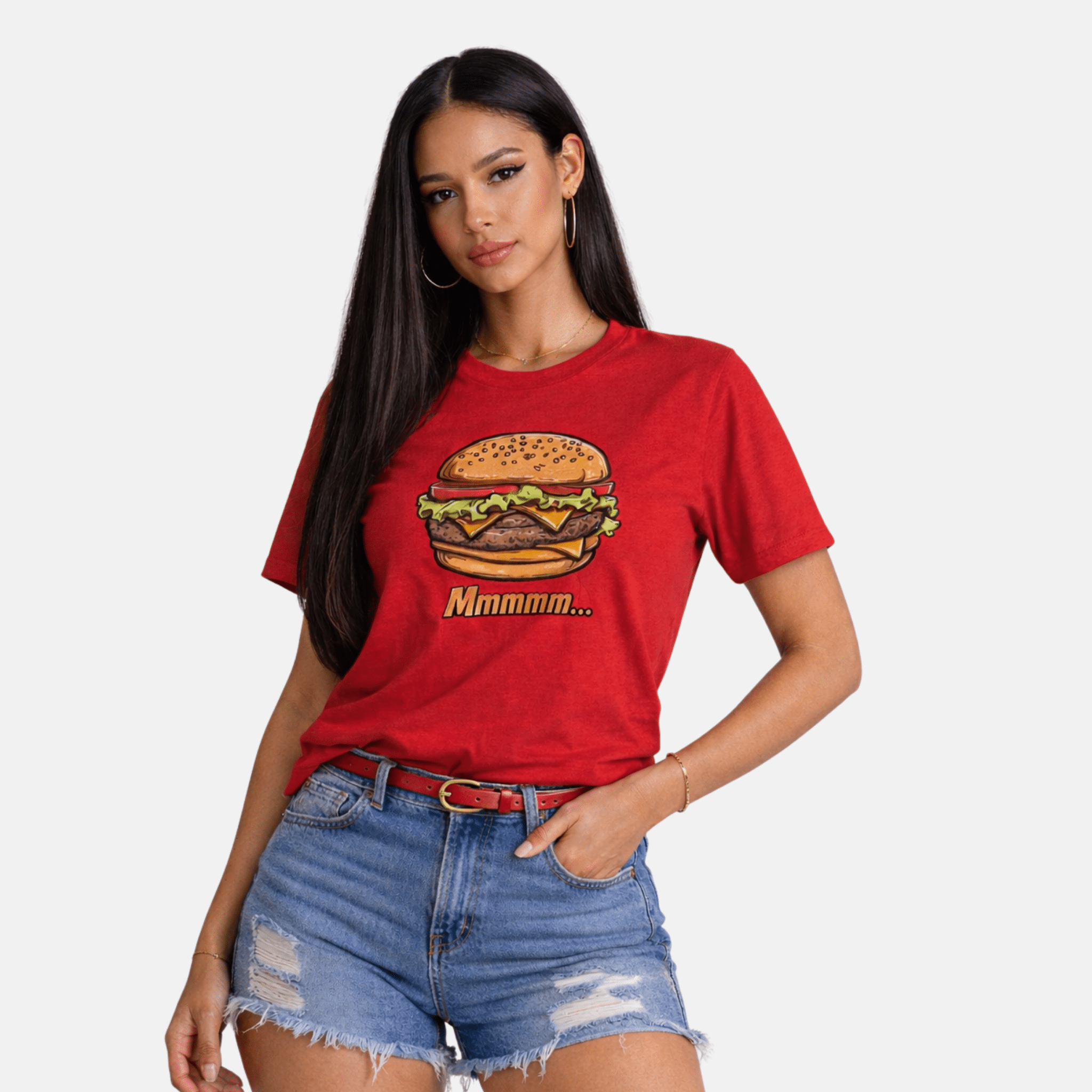 Burger Graphic Tee — Funny Food Shirt That Starts Conversations by Relatable Designs
