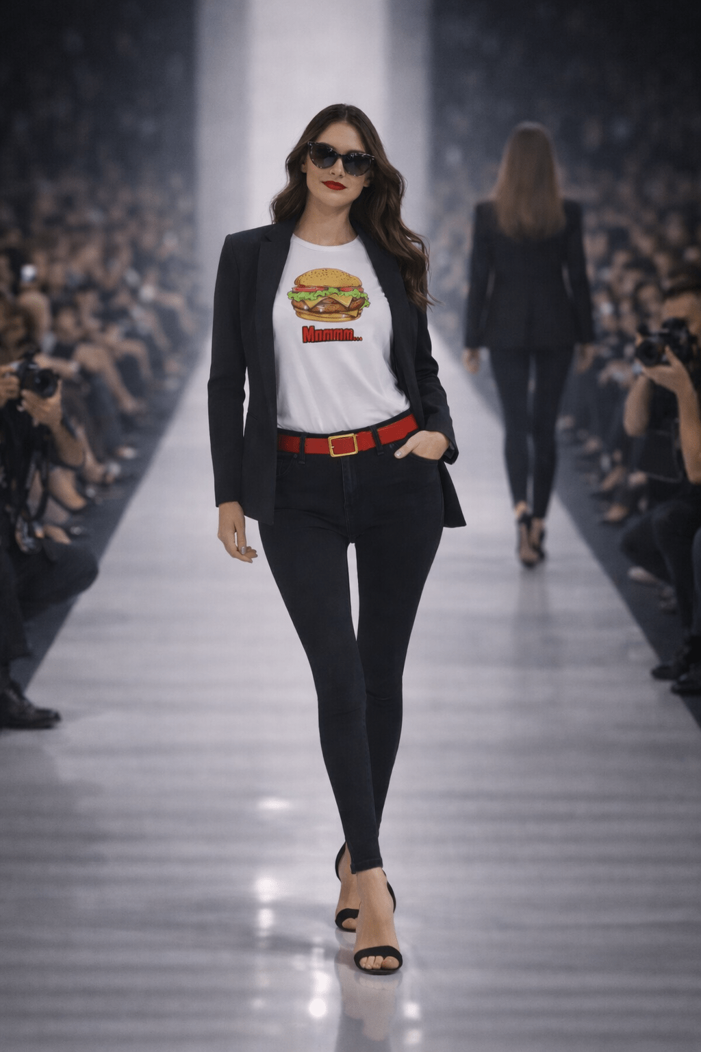 Burger Graphic Tee — Funny Food Shirt That Starts Conversations by Relatable Designs