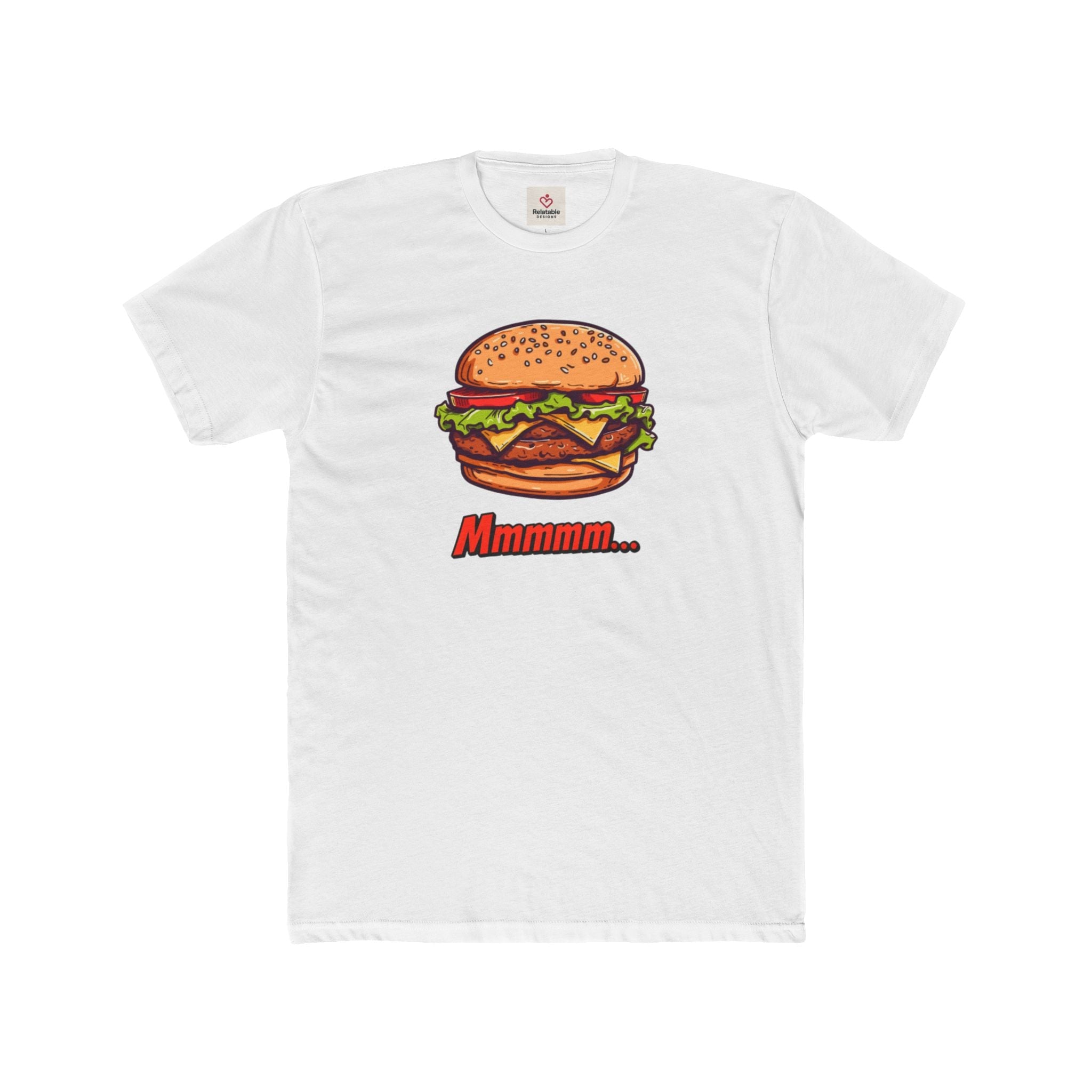 Burger Graphic Tee — Funny Food Shirt That Starts Conversations by Relatable Designs