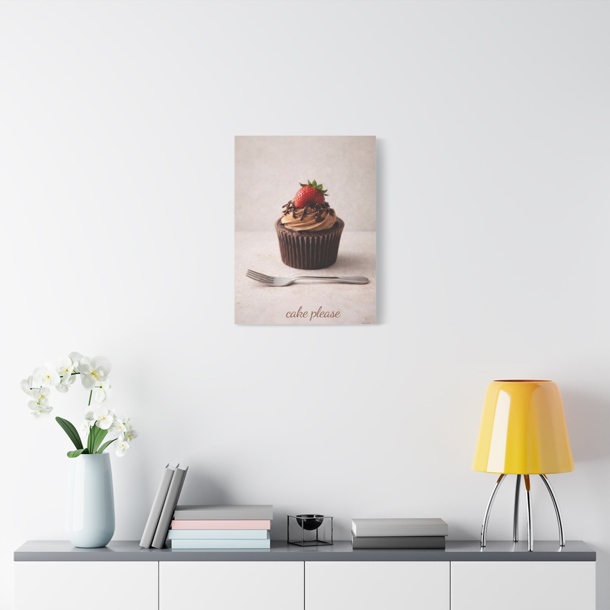 Cake Please Wall Art — Kitchen Art That Speaks Collection by Relatable Designs