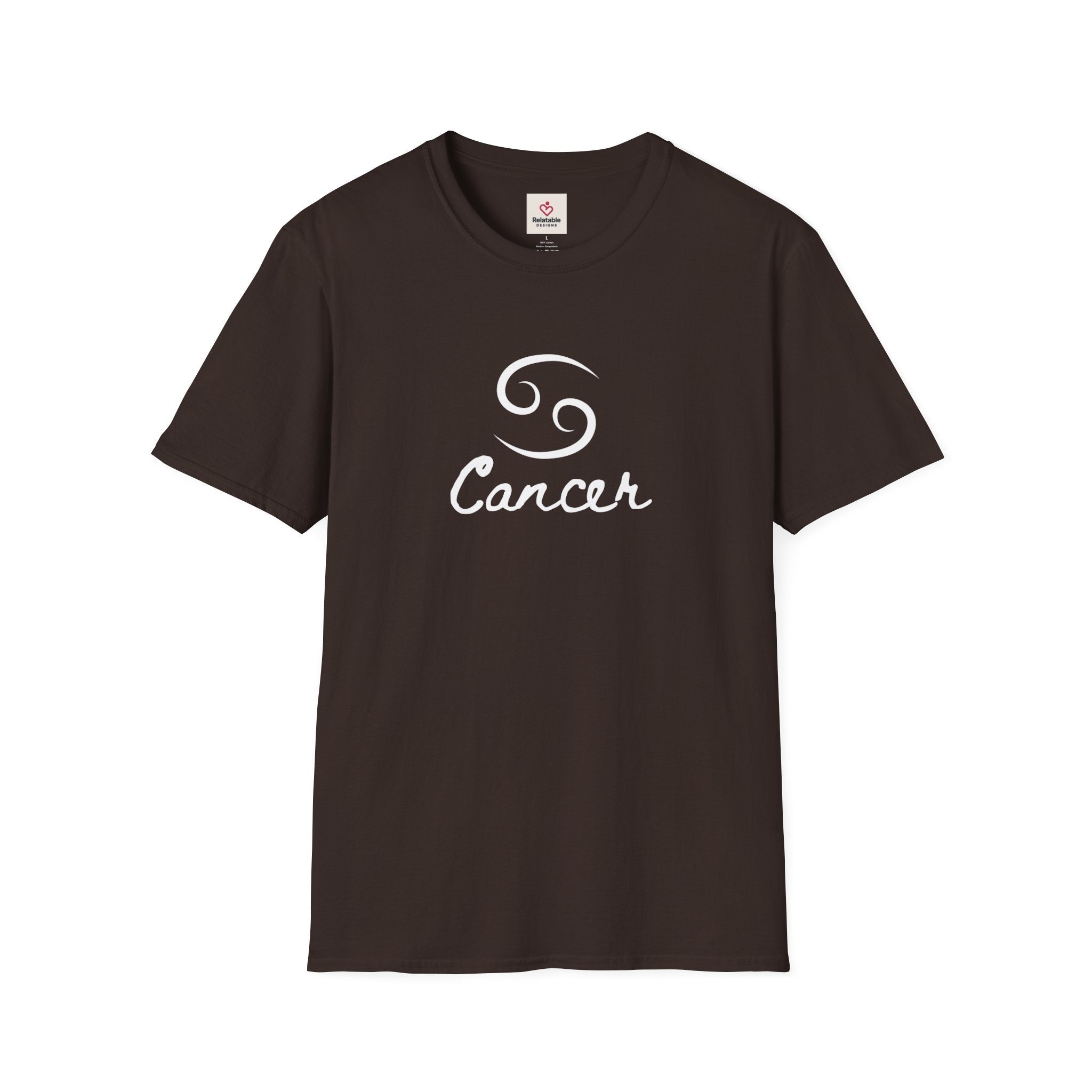 Cancer Softstyle Zodiac Graphic Tee | Relatable Designs by Relatable Designs