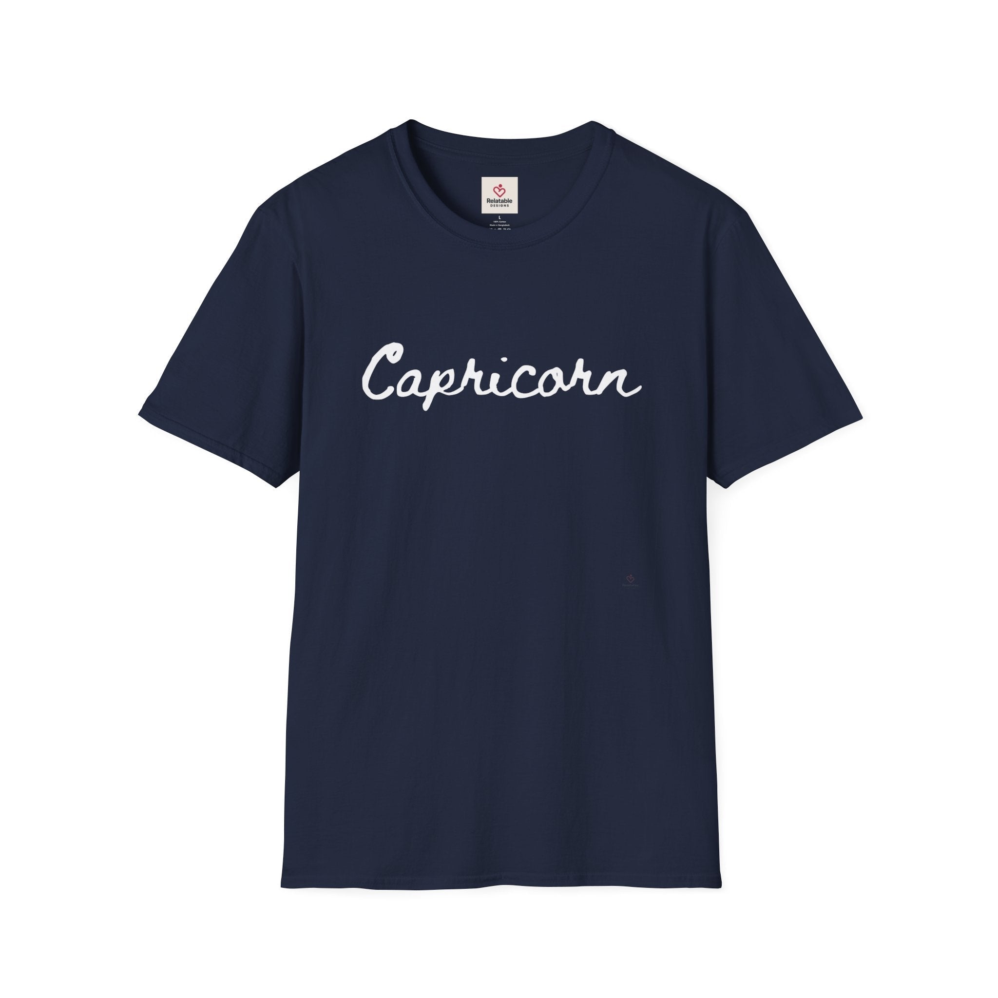 Capricorn Softstyle Zodiac Graphic Tee | Relatable Designs by Relatable Designs