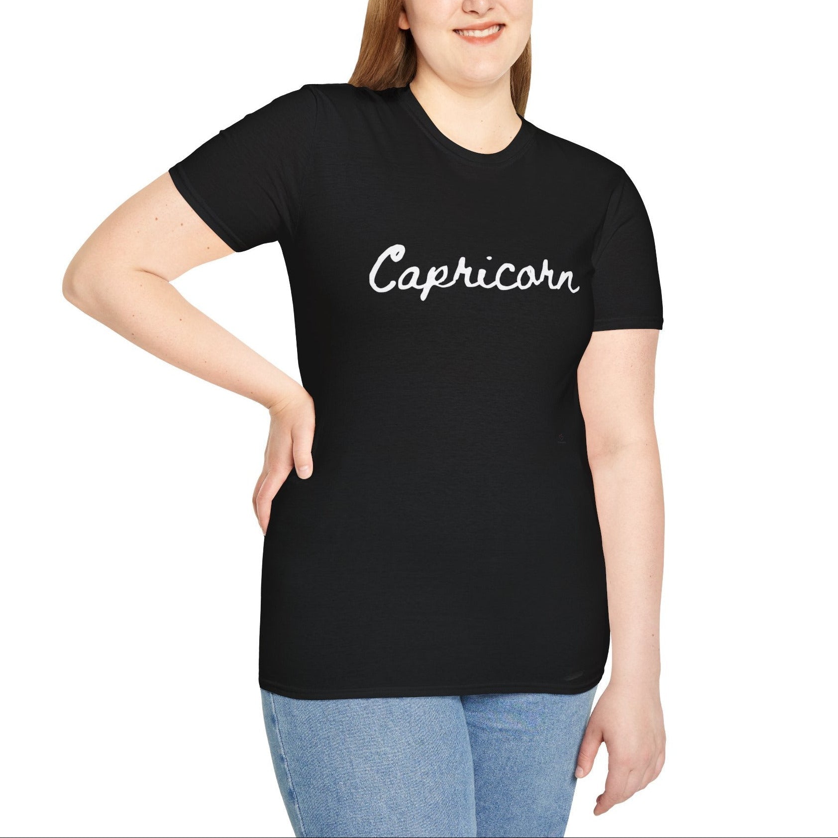 Capricorn Softstyle Zodiac Graphic Tee | Relatable Designs by Relatable Designs