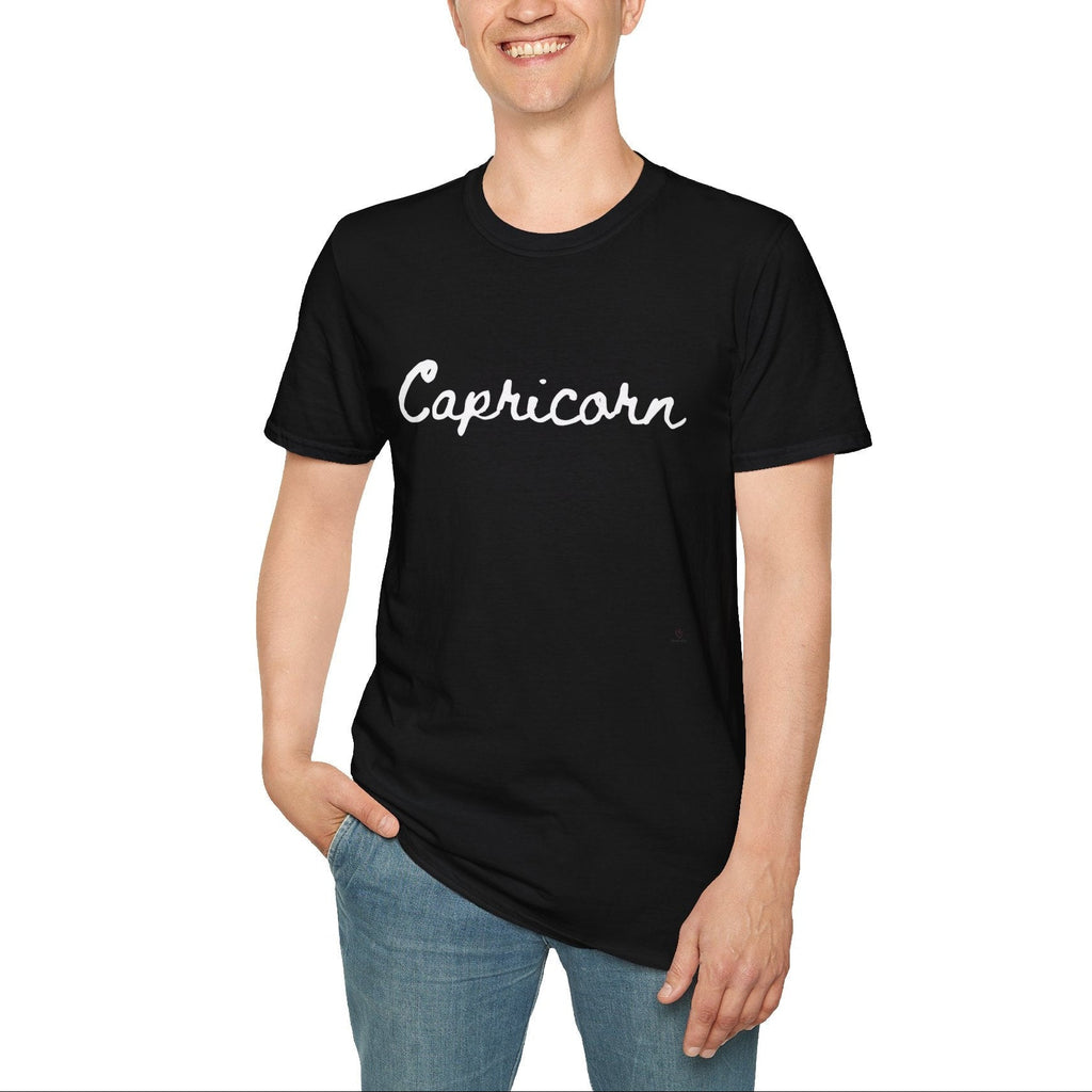 Capricorn Softstyle Zodiac Graphic Tee | Relatable Designs by Relatable Designs