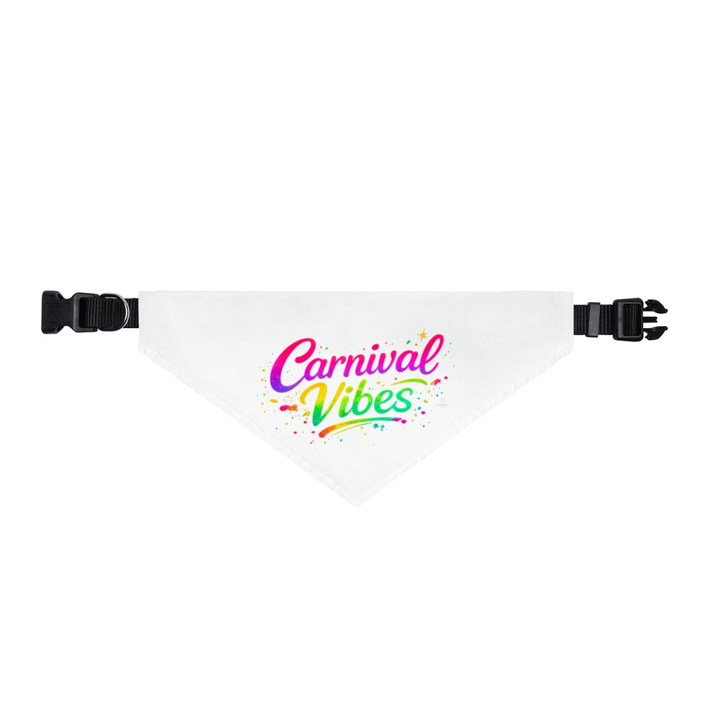 Carnival Vibes Pet Bandana Collar – Festival Dog Bandana by Relatable Designs