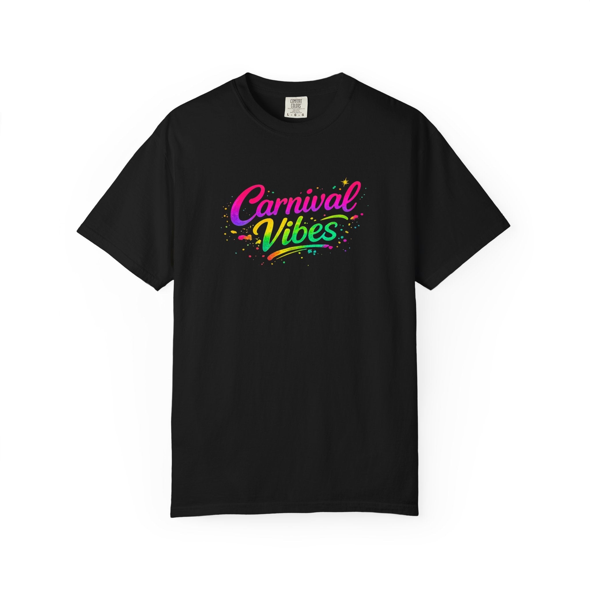 Carnival Vibes T-Shirt — Colorful Festival Graphic Tee | Unisex Streetwear Carnival Shirt by Relatable Designs