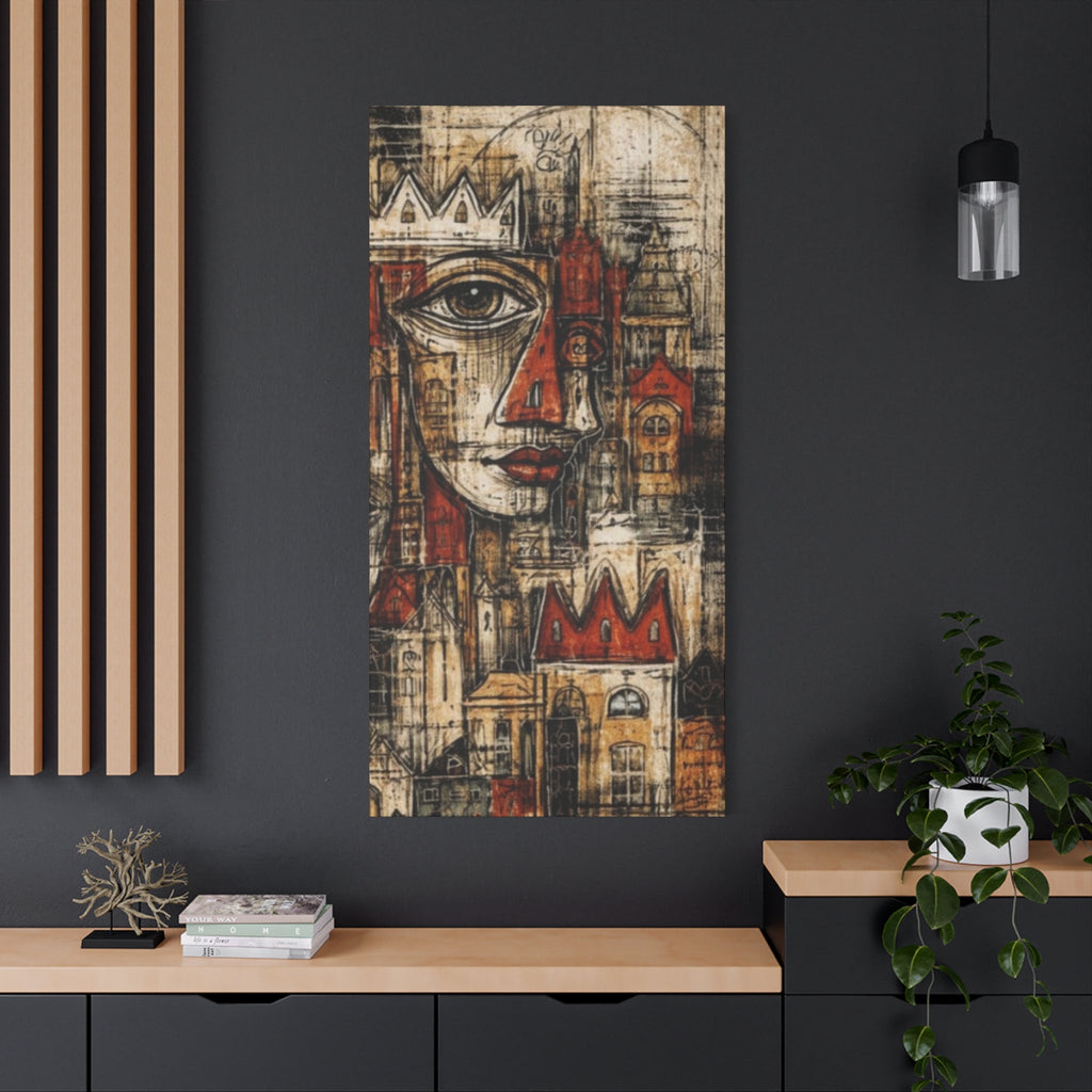 Constructed Chaos - An Abstract Architectural Portrait by Relatable Designs