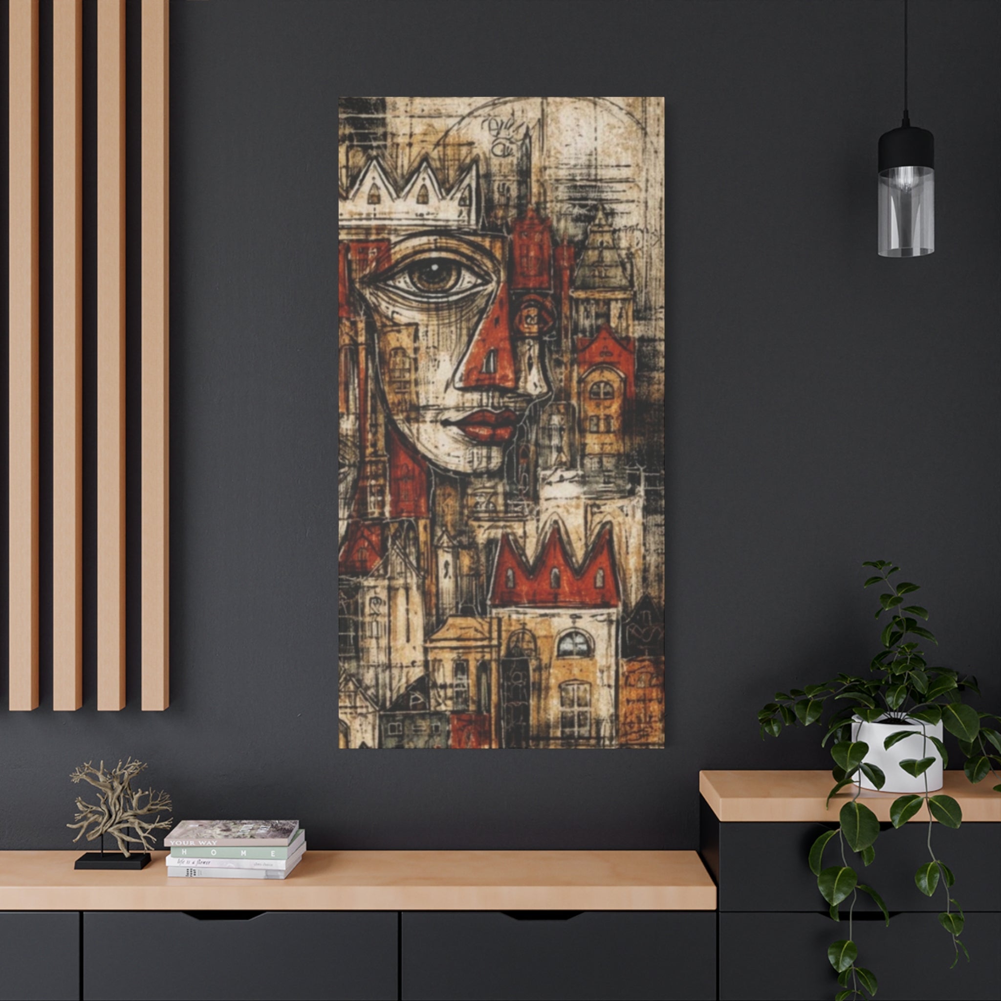 Constructed Chaos - An Abstract Architectural Portrait by Relatable Designs
