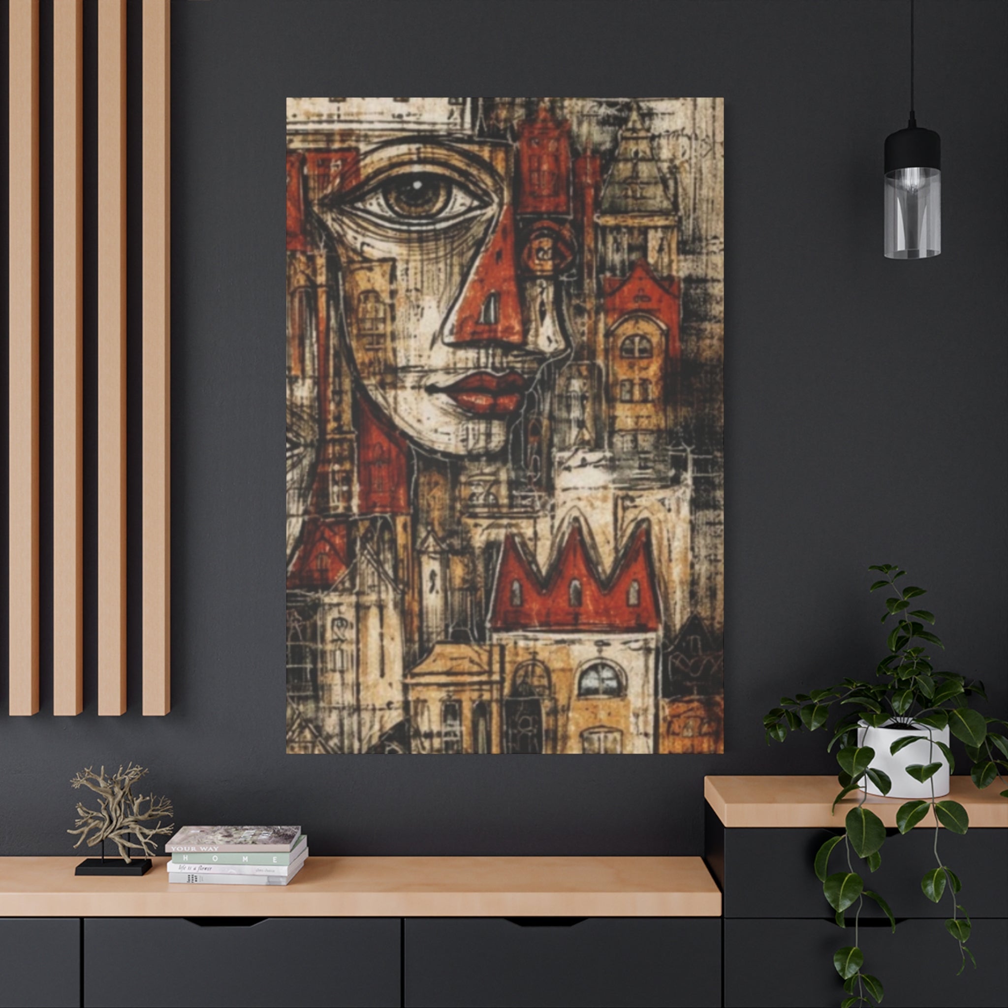 Constructed Chaos - An Abstract Architectural Portrait by Relatable Designs