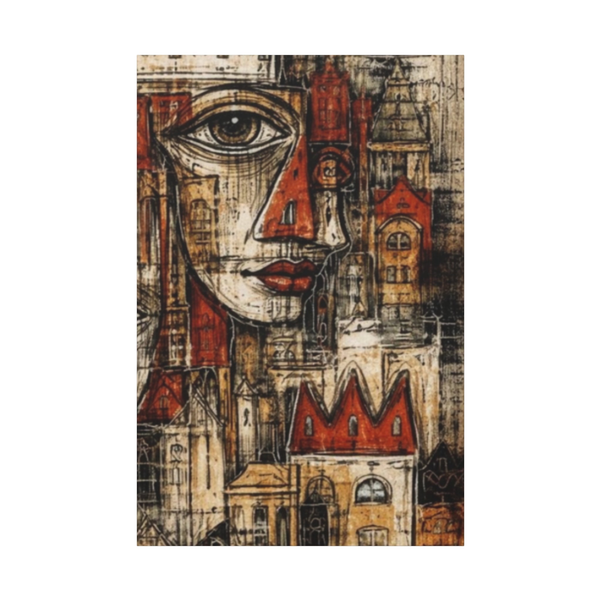 Constructed Chaos - An Abstract Architectural Portrait by Relatable Designs