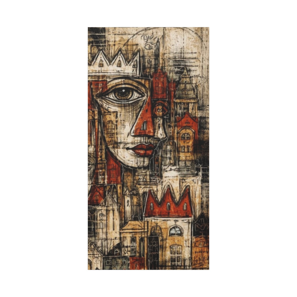 Constructed Chaos - An Abstract Architectural Portrait by Relatable Designs