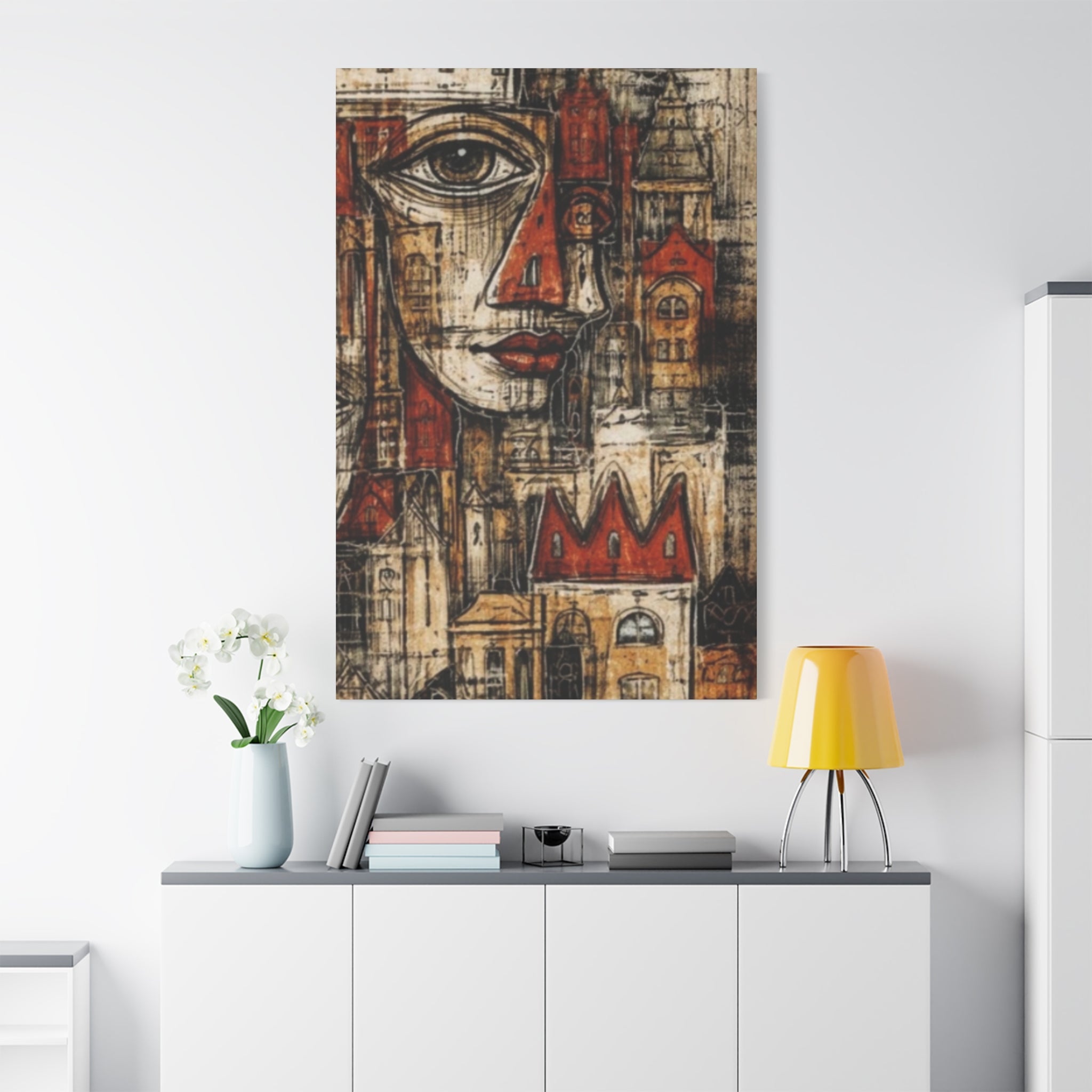 Constructed Chaos - An Abstract Architectural Portrait by Relatable Designs