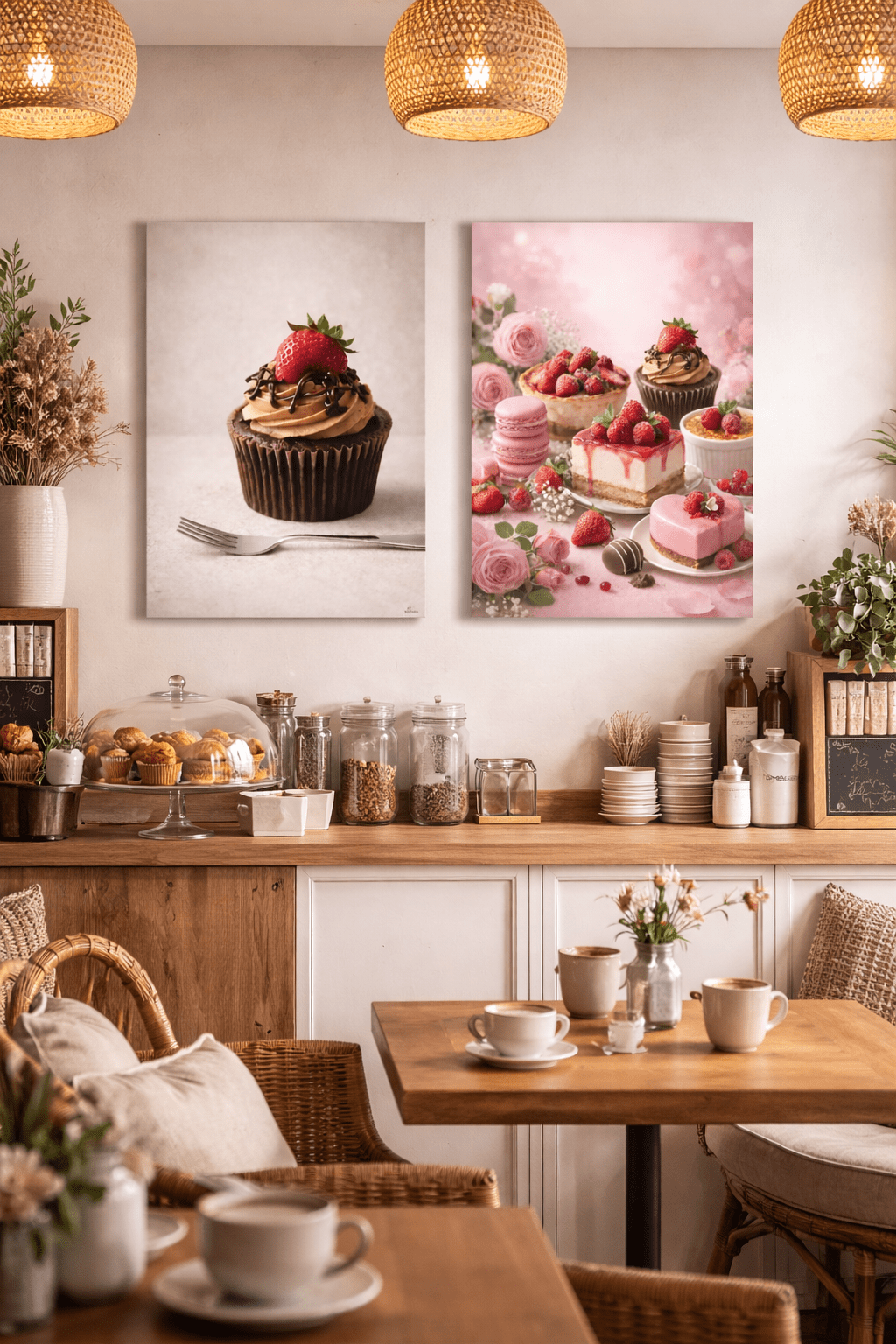 Dessert Please - Sweet Kitchen Wall Art That Speaks by Relatable Designs