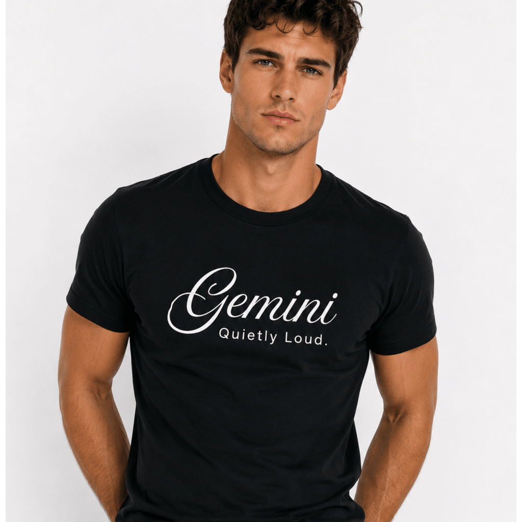 Gemini Zodiac T-Shirt — Astrological Sign Graphic Tee by Relatable Designs