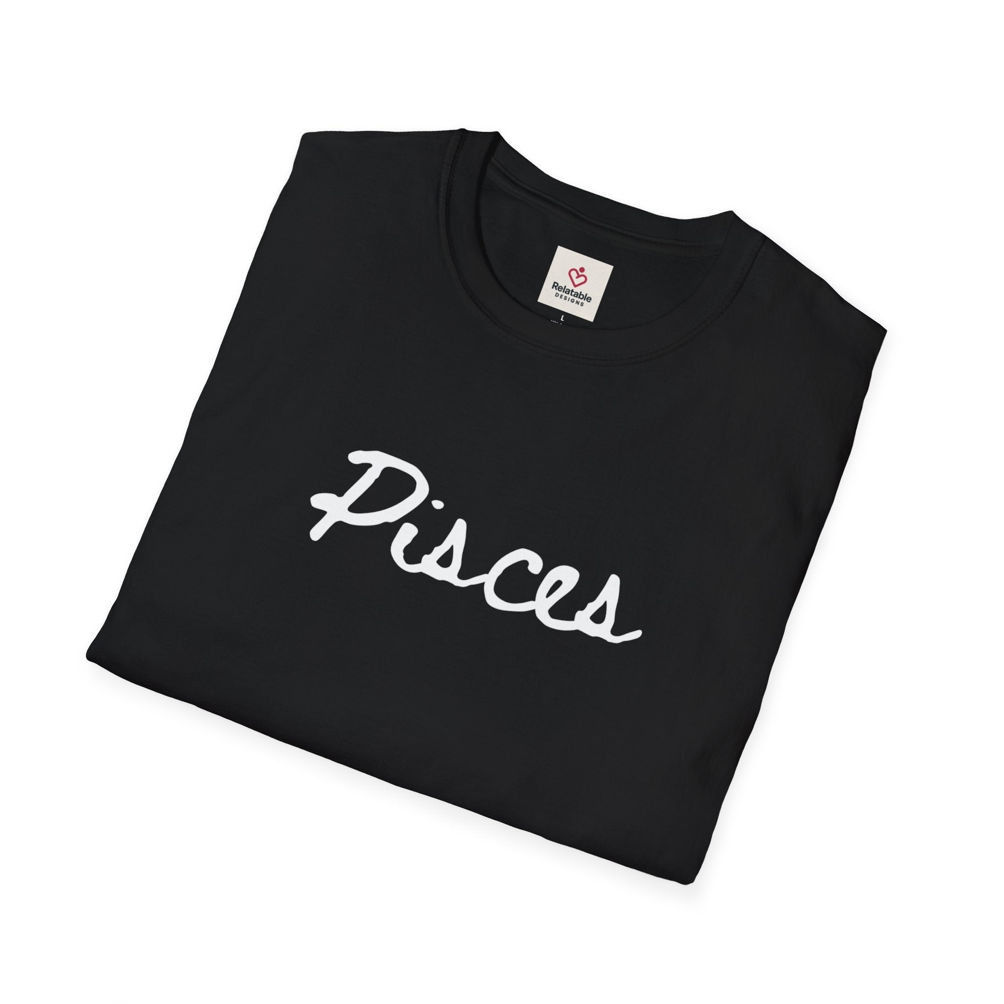 Pisces Softstyle Zodiac Graphic Tee | Relatable Designs by Relatable Designs