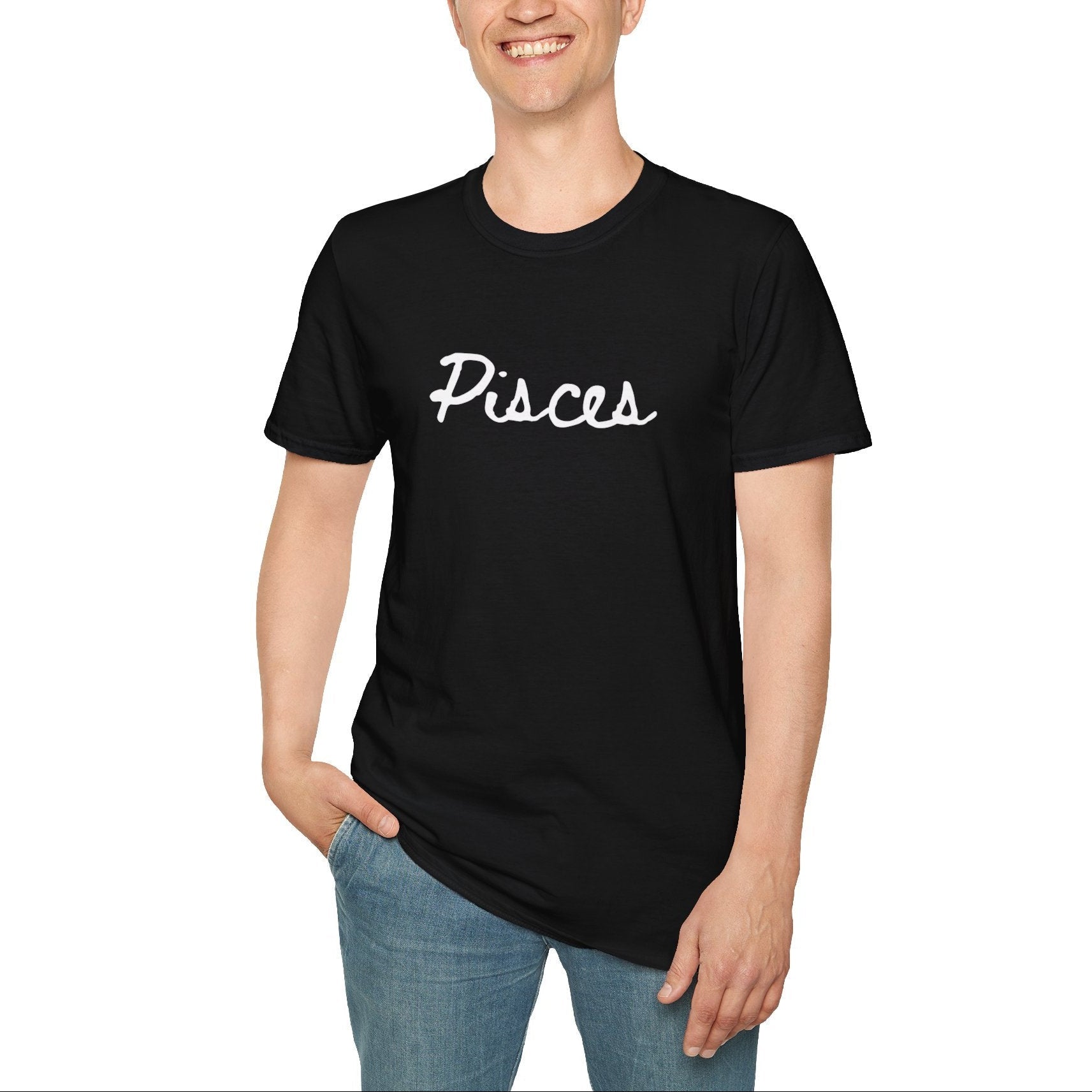 Pisces Softstyle Zodiac Graphic Tee | Relatable Designs by Relatable Designs