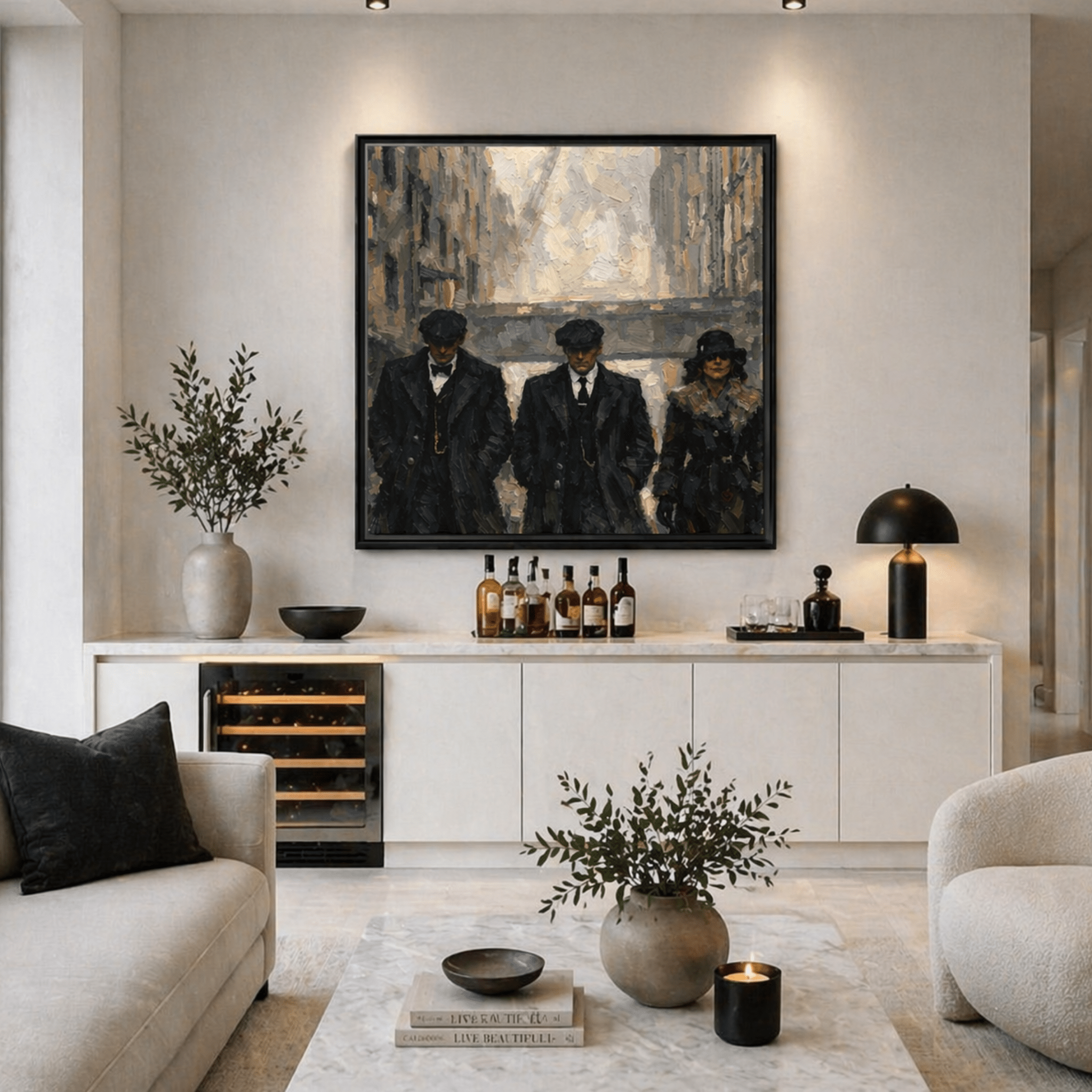 Power. Presence. Legacy. - The Art of Authority | Cinematic Wall Art by Relatable Designs