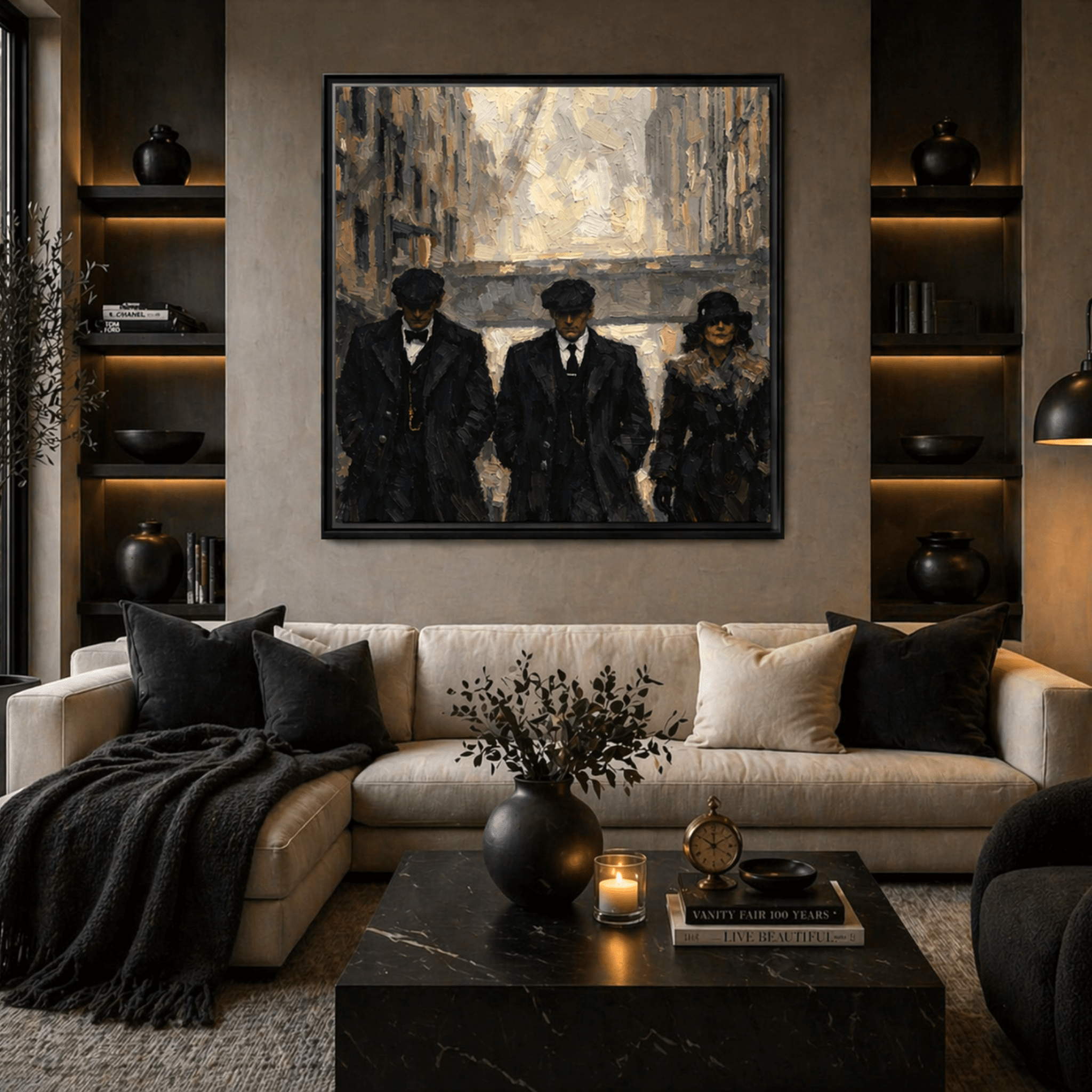 Power. Presence. Legacy. - The Art of Authority | Cinematic Wall Art by Relatable Designs