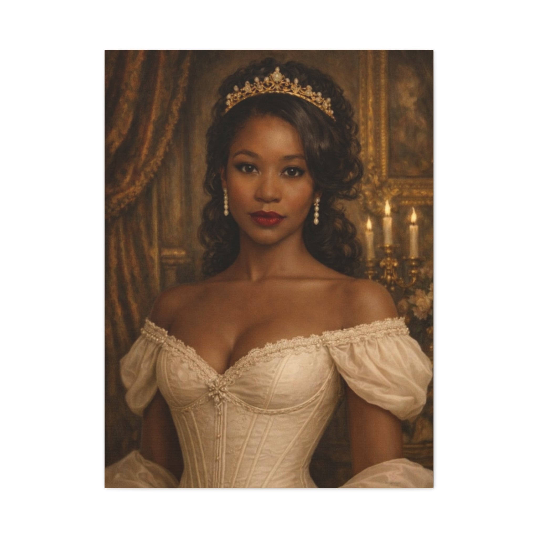 Regency – Victorian Portrait Wall Art of Composure & Authority by Relatable Designs