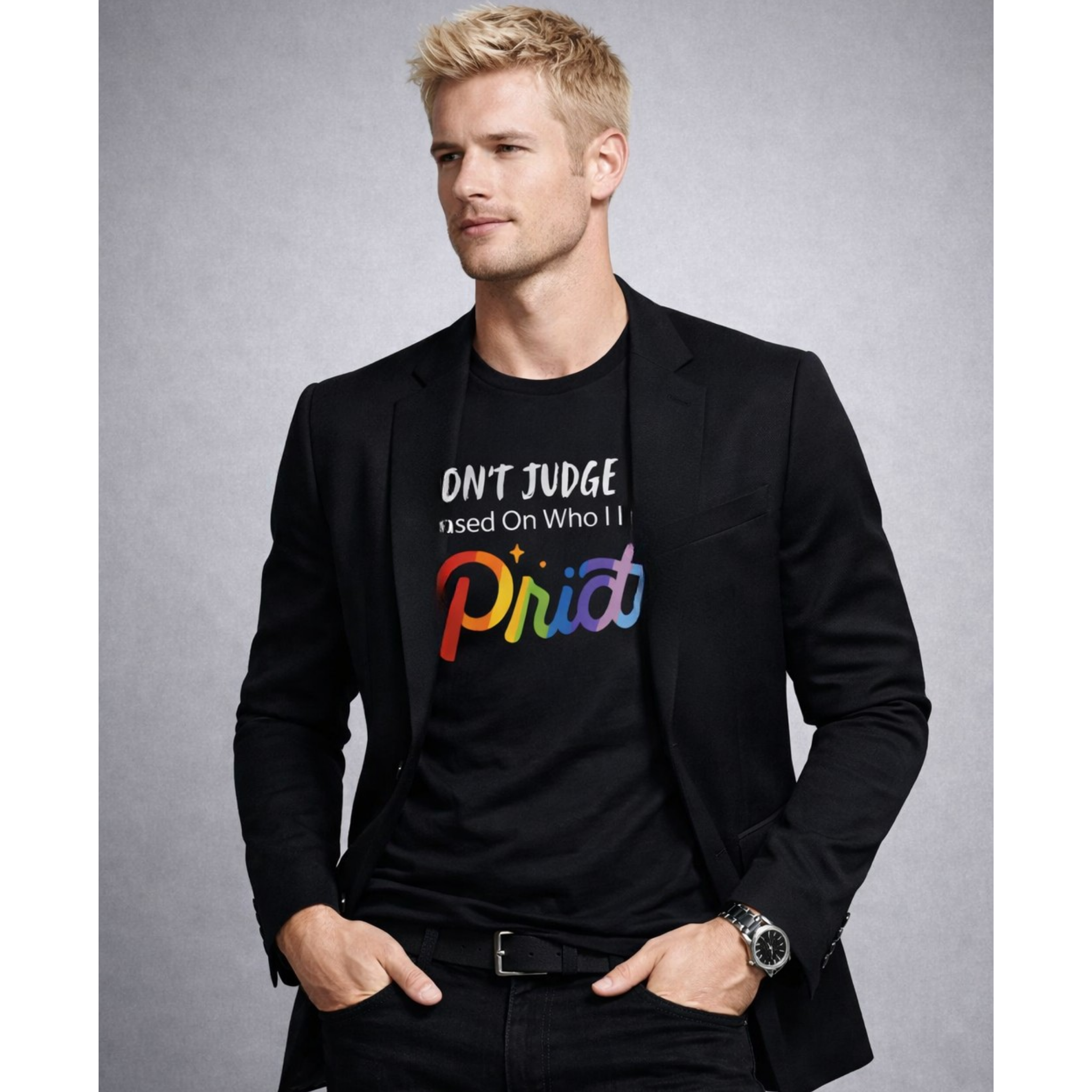 Don't Judge Me Pride T-Shirt - LGBTQ+ Inclusive Apparel