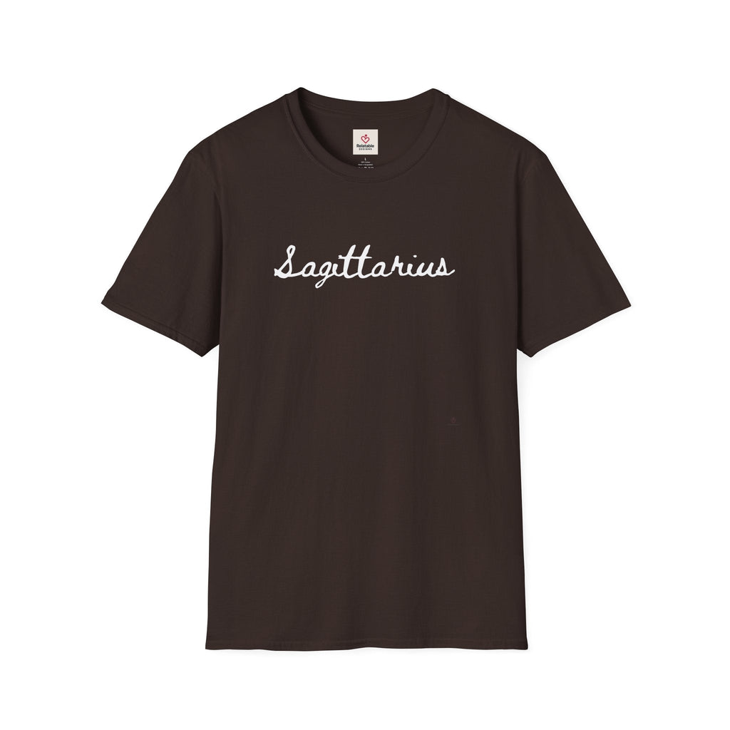 Sagittarius Softstyle Zodiac Graphic Tee | Relatable Designs by Relatable Designs