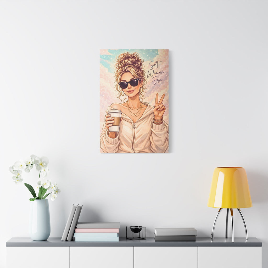Soft Woman Era Wall Art (20x30) - Modern Feminine Strength & Self - Worth Artwork by Relatable Designs