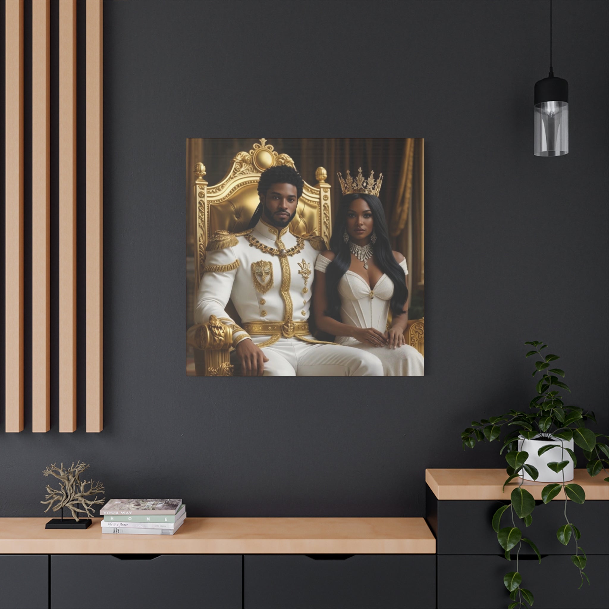 Sovereign Union – Regal Couples Wall Art | Power, Partnership & Legacy by Relatable Designs