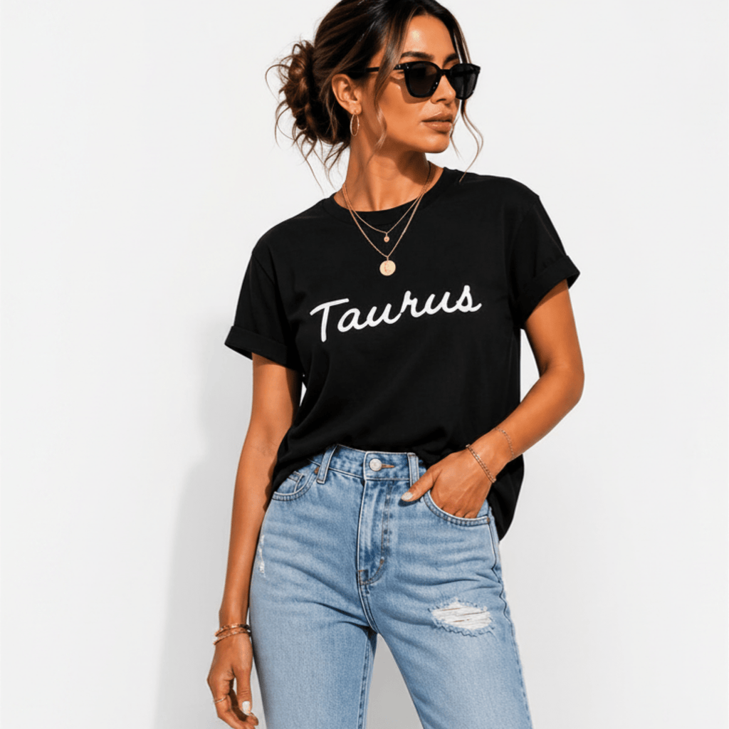 Taurus Energy – Softstyle Zodiac Graphic Tee | Relatable Designs by Relatable Designs