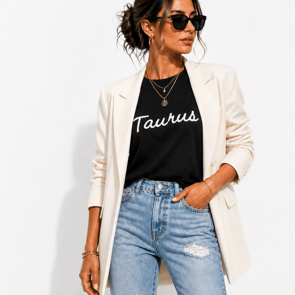 Taurus Energy – Softstyle Zodiac Graphic Tee | Relatable Designs by Relatable Designs