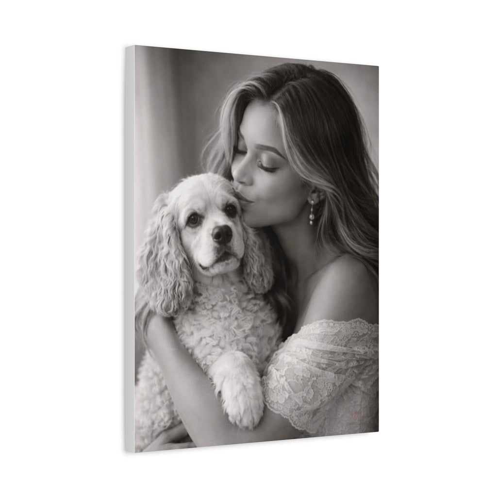 Tender – Black & White Wall Art Celebrating Gentle Love by Relatable Designs