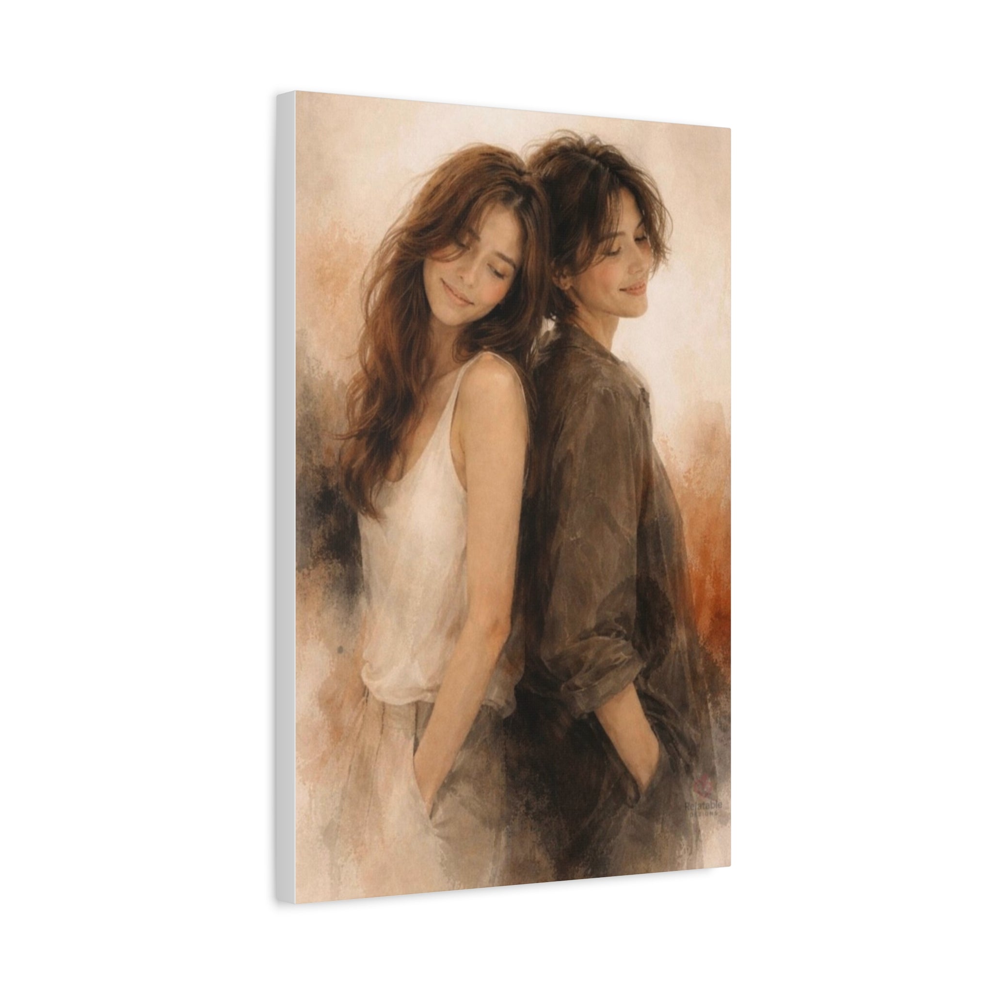 Tender, Not Fragile - Abstract Fine Art Wall Art Celebrating Quiet Strength by Relatable Designs