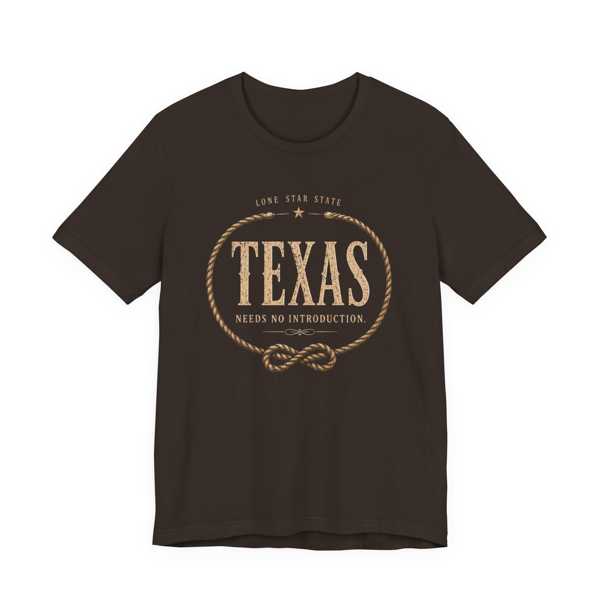Texas Graphic T-Shirt | Lone Star State Vintage Tee – “Needs No Introduction” Western Style Shirt by Relatable Designs