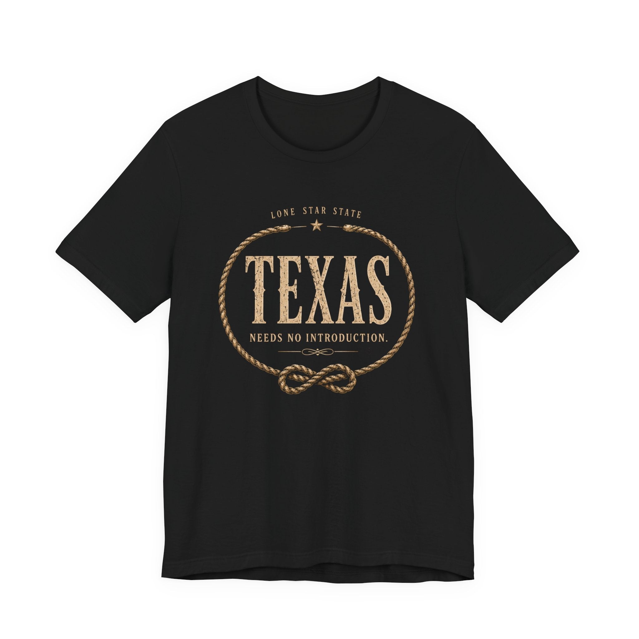 Texas Graphic T-Shirt | Lone Star State Vintage Tee – “Needs No Introduction” Western Style Shirt by Relatable Designs