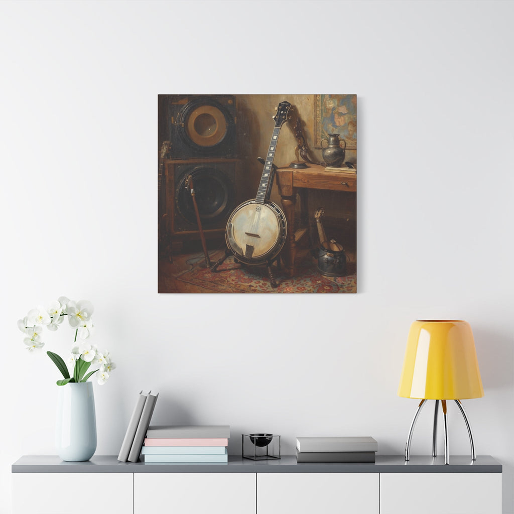 The Banjo's Roots - A Black American Musical Legacy | Vintage Wall Art by Relatable Designs
