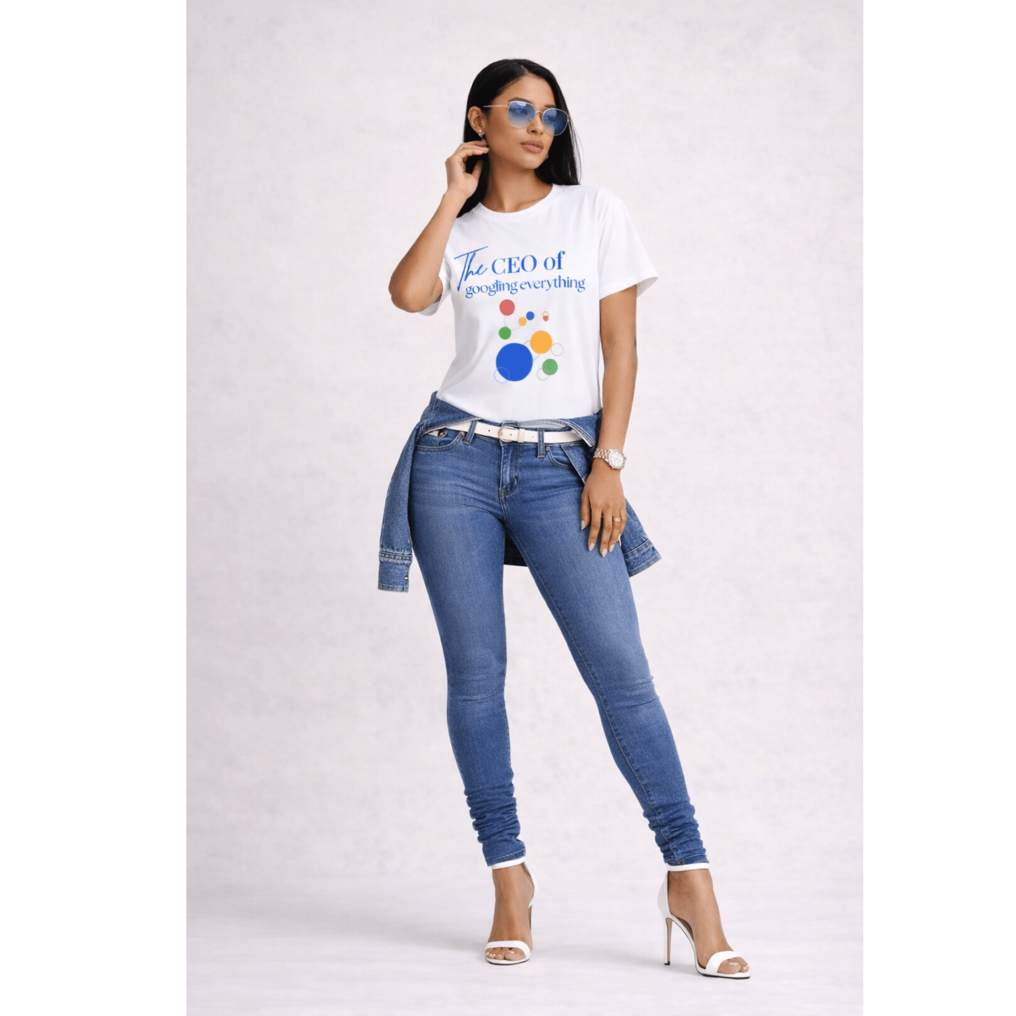 The CEO of googling everything T-Shirt — Funny Tech Humor T-shirt by Relatable Designs