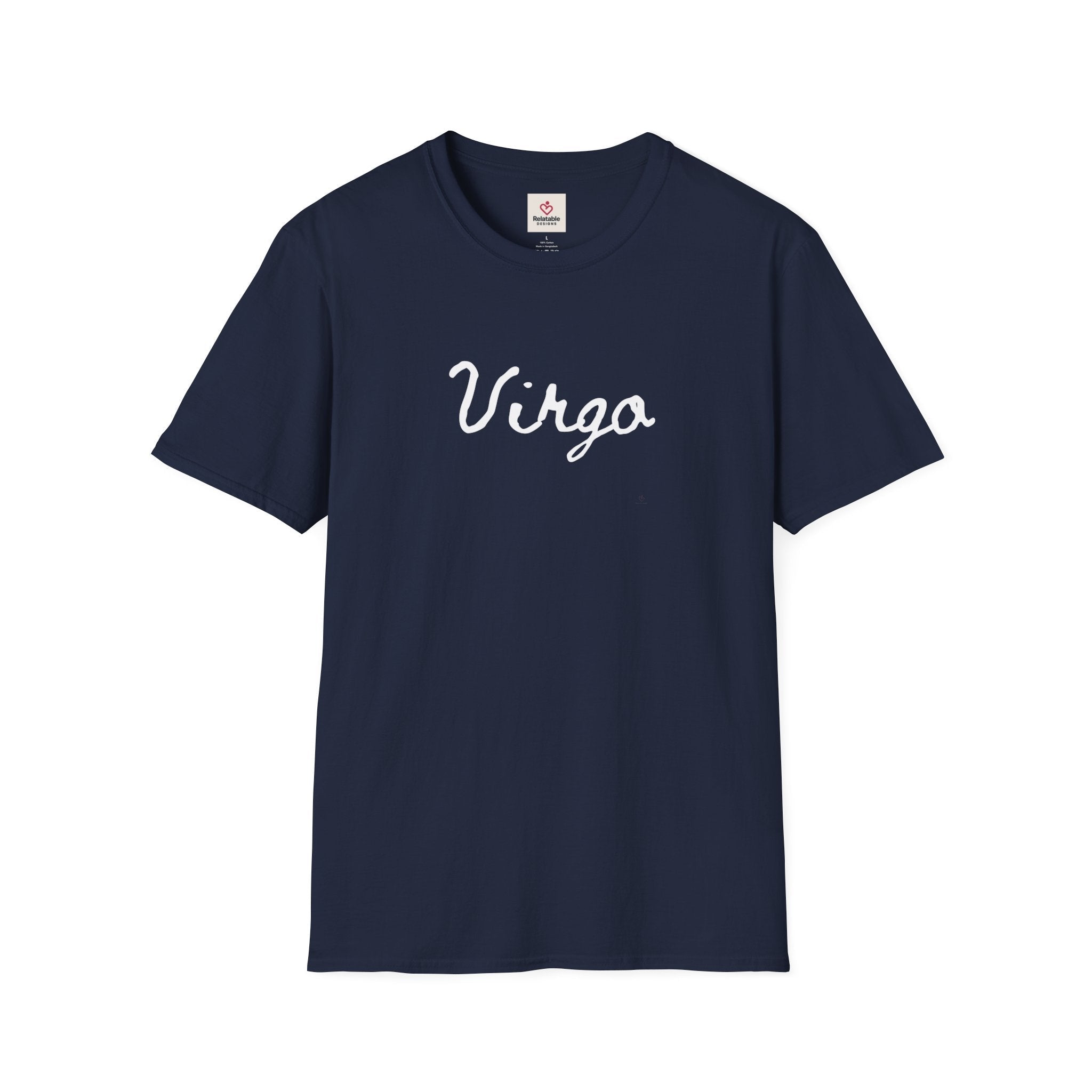 Virgo Softstyle Zodiac Graphic Tee | Relatable Designs by Relatable Designs