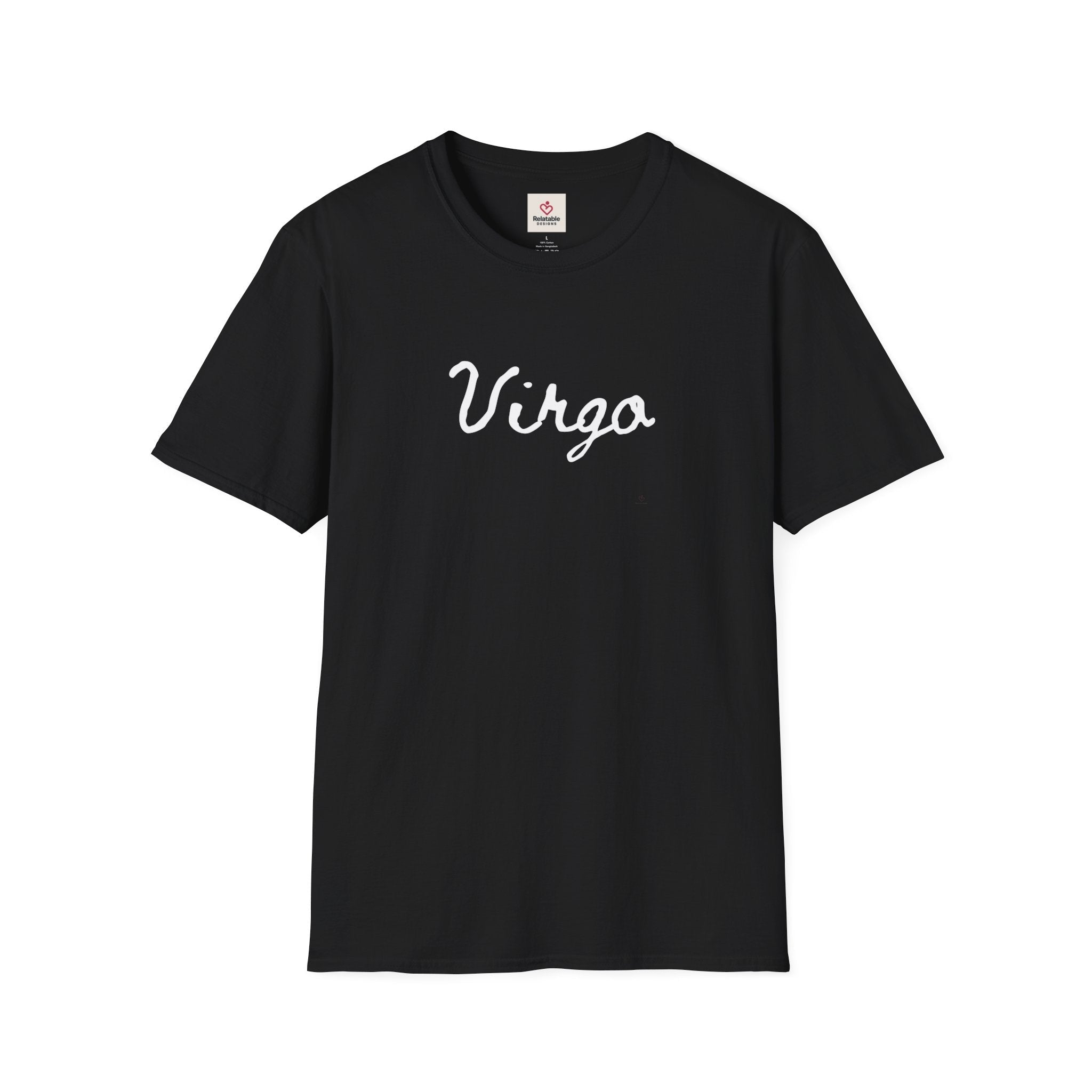 Virgo Softstyle Zodiac Graphic Tee | Relatable Designs by Relatable Designs