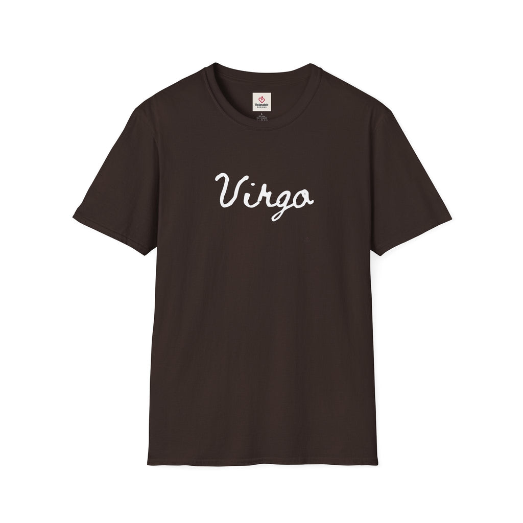 Virgo Softstyle Zodiac Graphic Tee | Relatable Designs by Relatable Designs