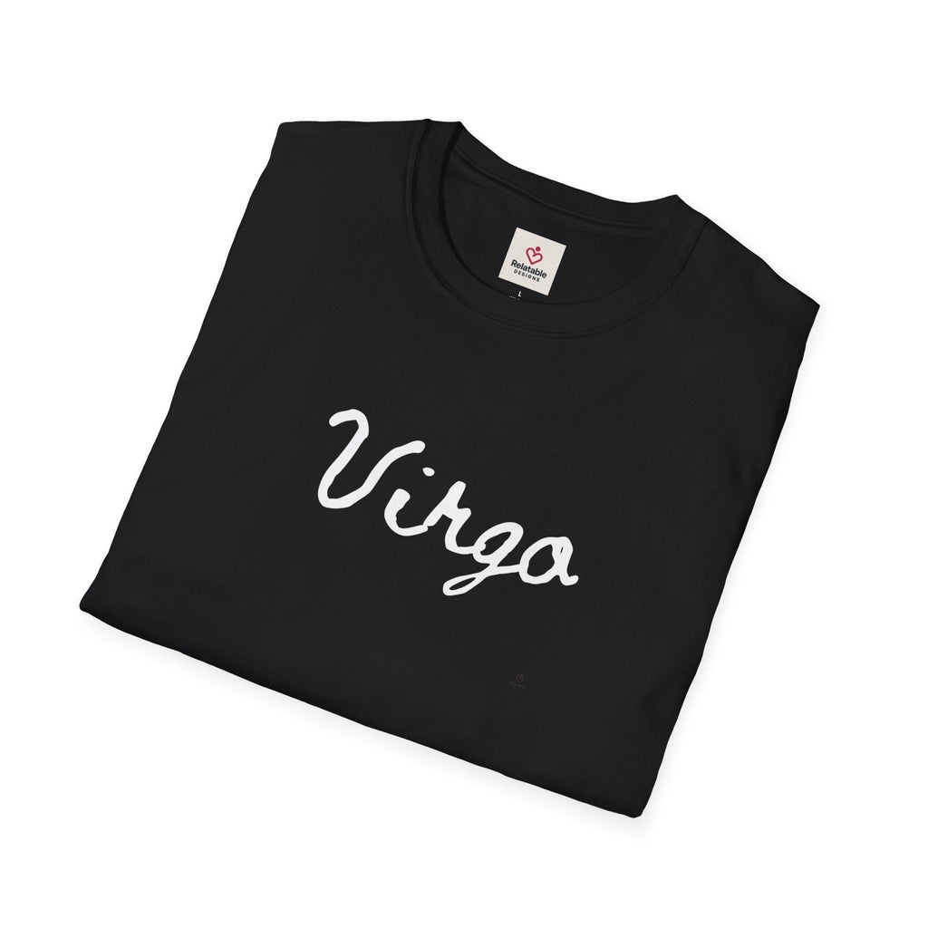 Virgo Softstyle Zodiac Graphic Tee | Relatable Designs by Relatable Designs