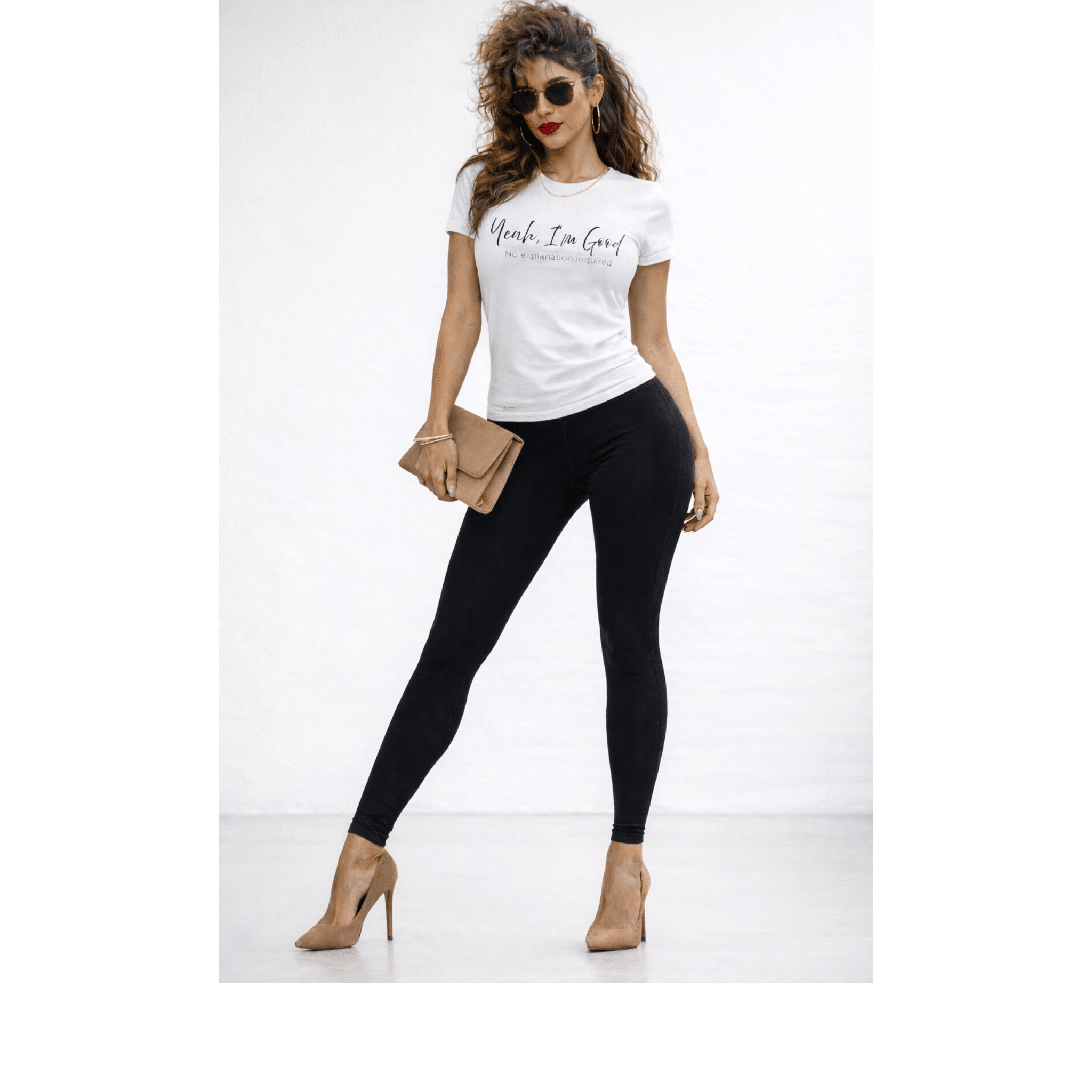 Yeah, I'm Good — Minimal Statement Tee by Relatable Designs