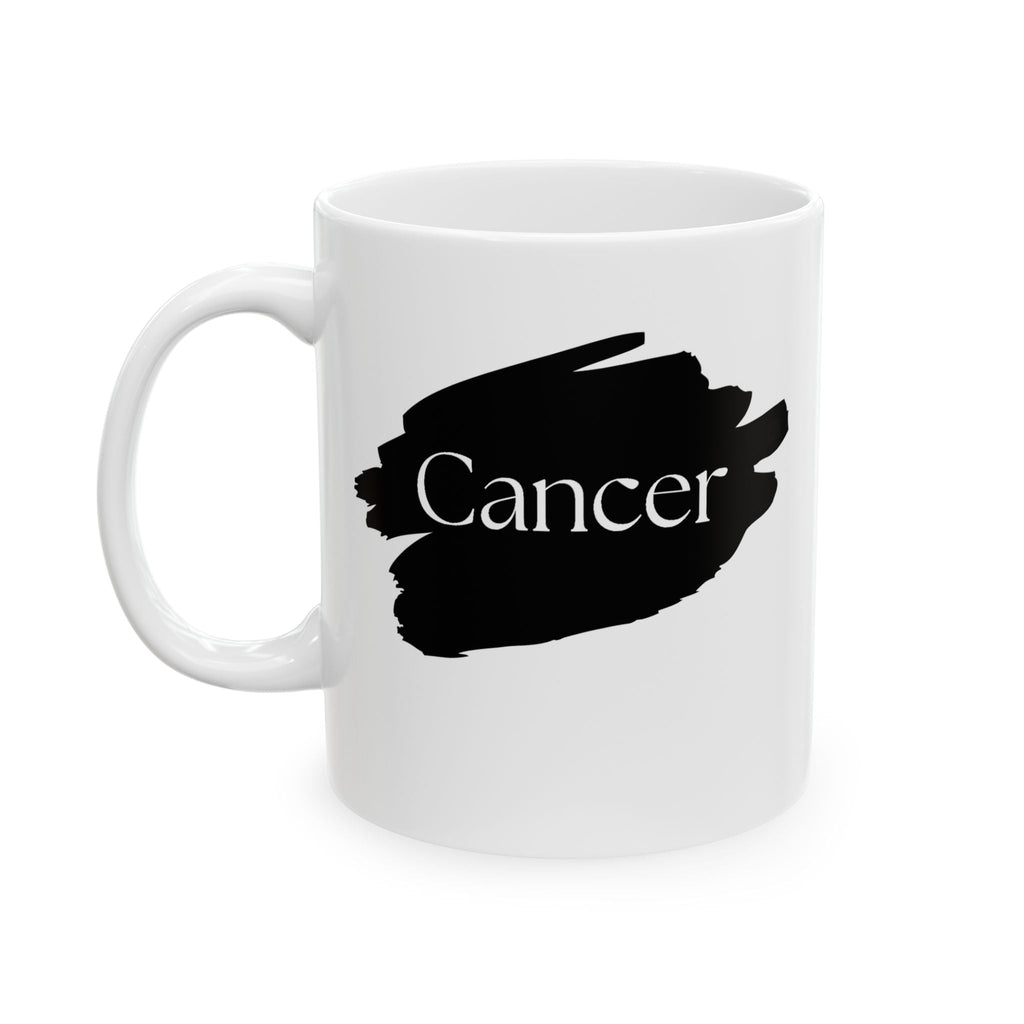 Zodiac Mug - Cancer 'The Nurturer' White Ceramic Cup Emotional Astrology Gift by Relatable Designs by Relatable Designs