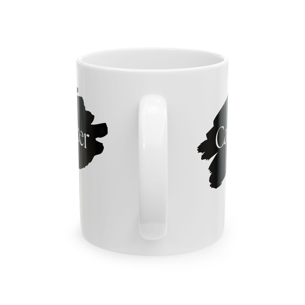 Zodiac Mug - Cancer 'The Nurturer' White Ceramic Cup Emotional Astrology Gift by Relatable Designs by Relatable Designs