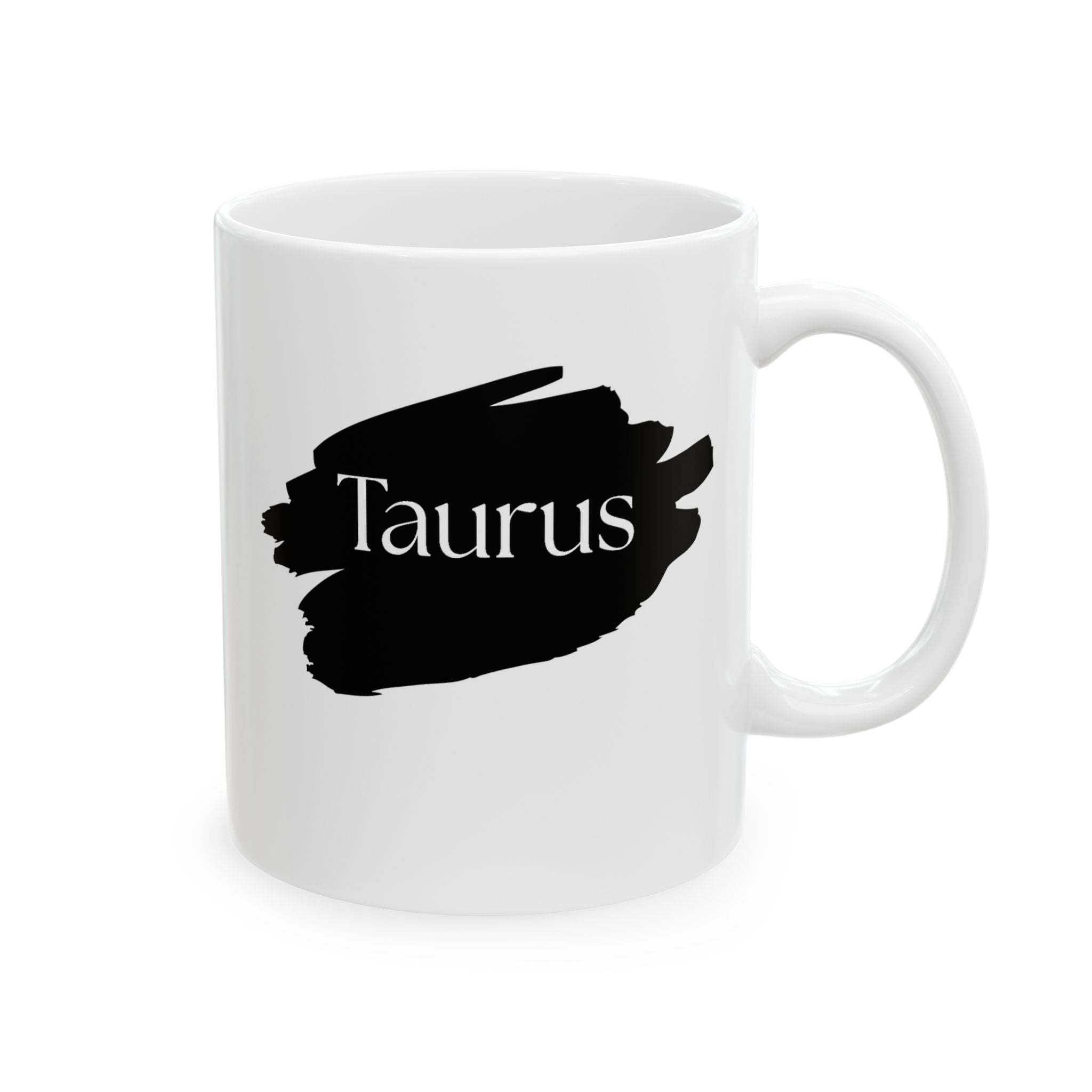 Zodiac Mug - Taurus 'The Grounded One' White Ceramic Cup - Calm Astrology Gift by Relatable Designs by Relatable Designs