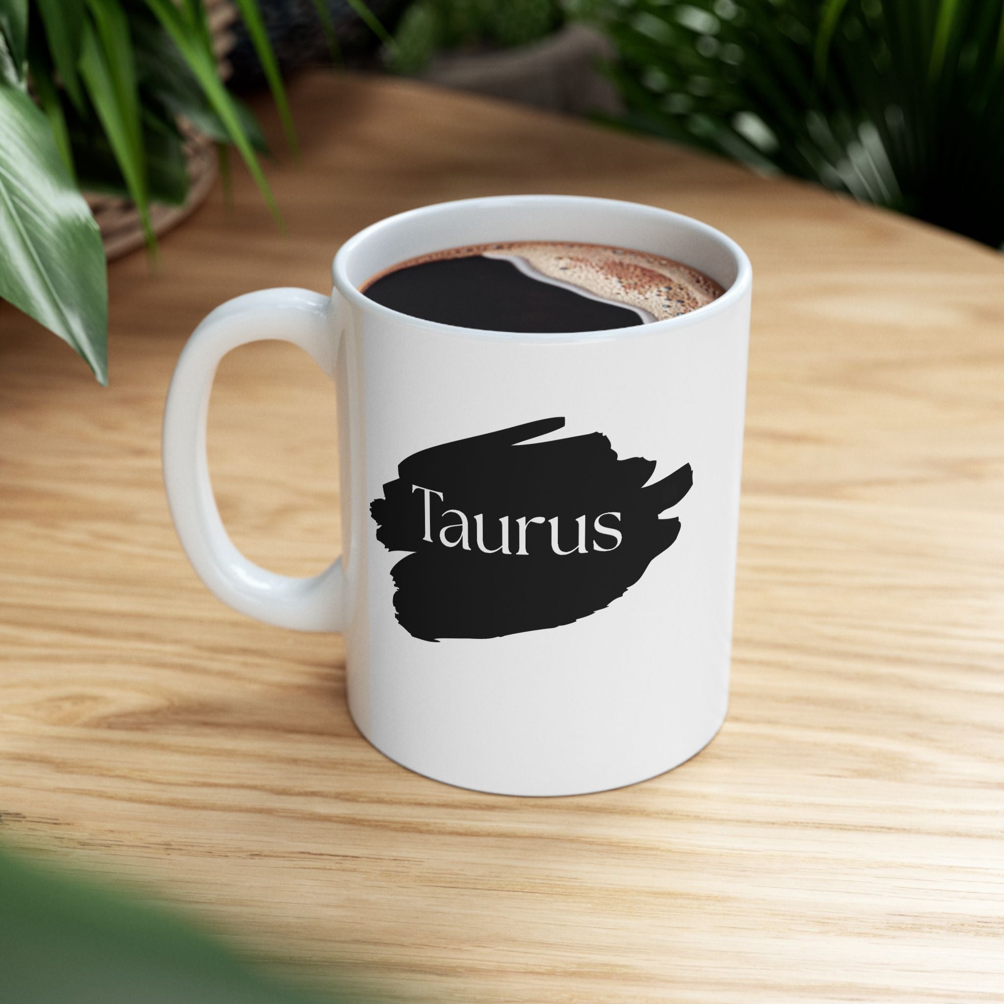 Zodiac Mug - Taurus 'The Grounded One' White Ceramic Cup - Calm Astrology Gift by Relatable Designs by Relatable Designs
